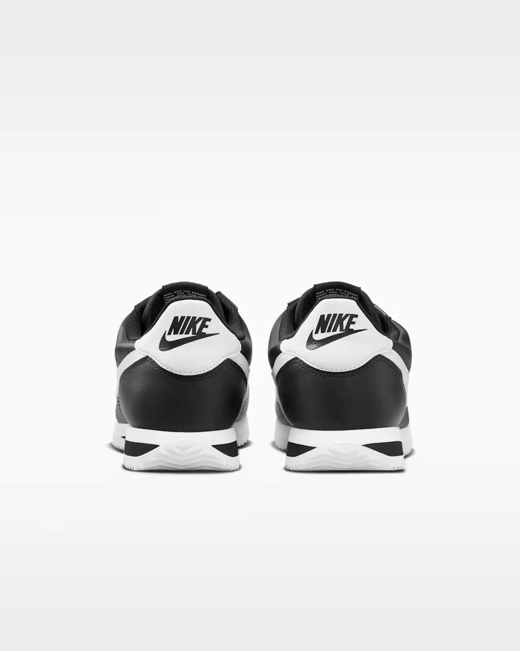 Nike Cortez DM4044 - 001 Sneakers Men's Black Leather Lifestyle Shoes HAM747
