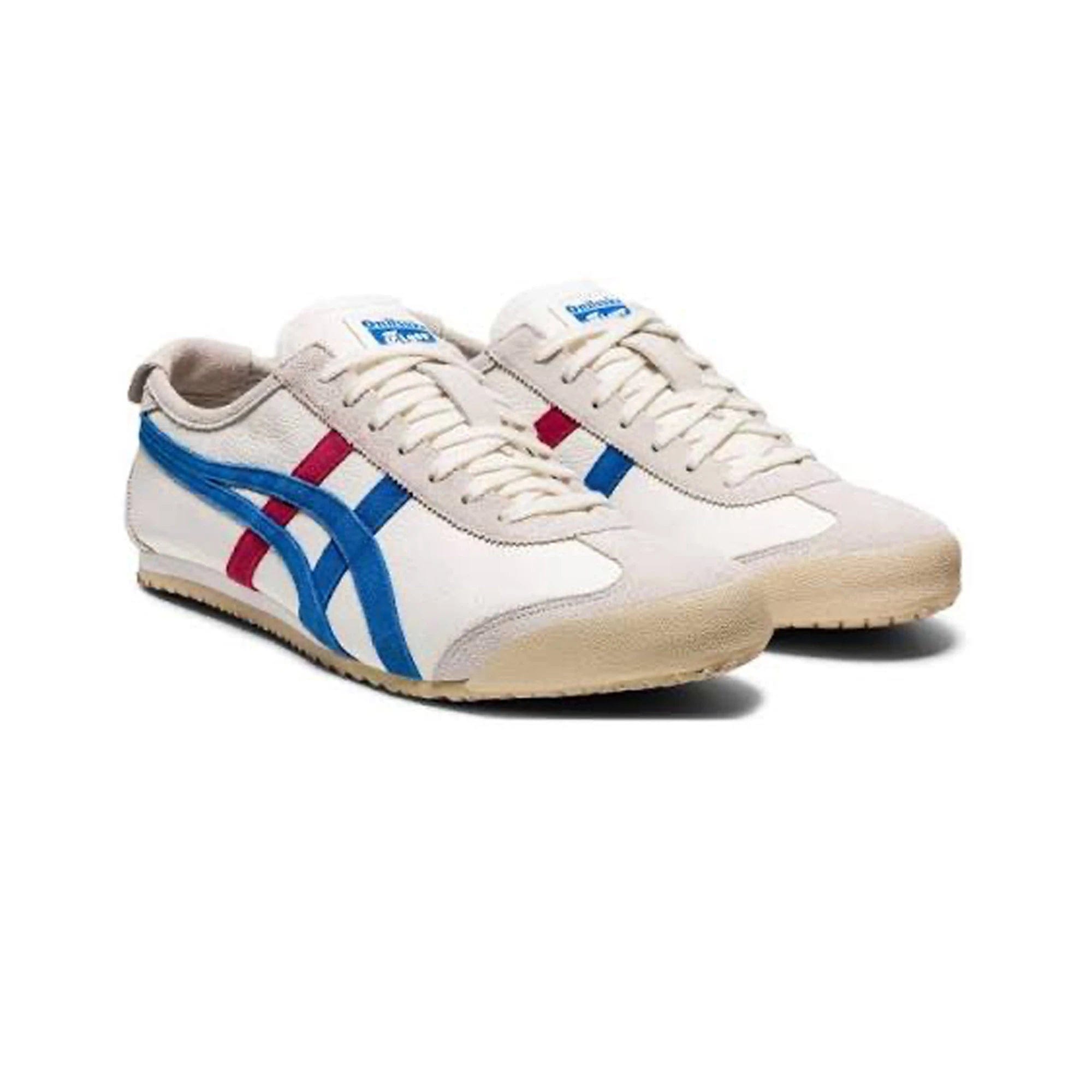 Onitsuka Tiger Mexico 66 Vintage White Directoire Blue Red (2020)
