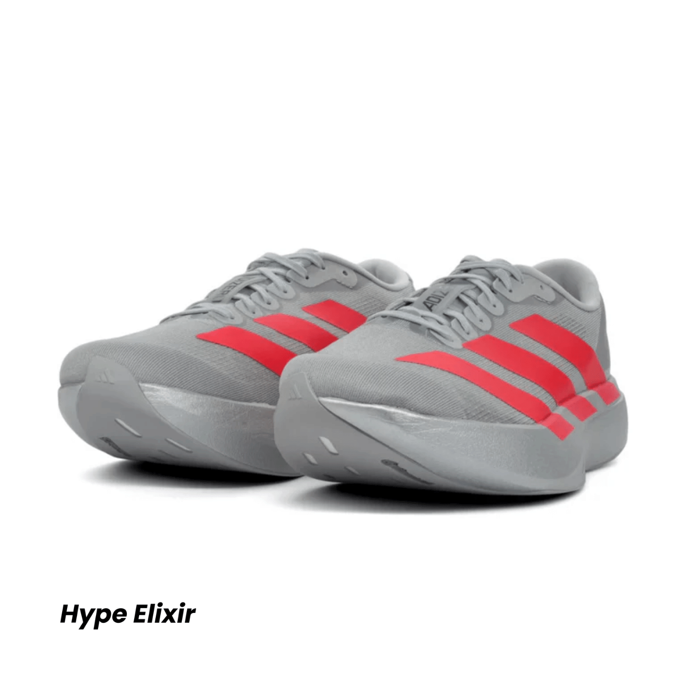 Adidas Adizero Evo SL Silver Metallic Lucid Red (Women's)