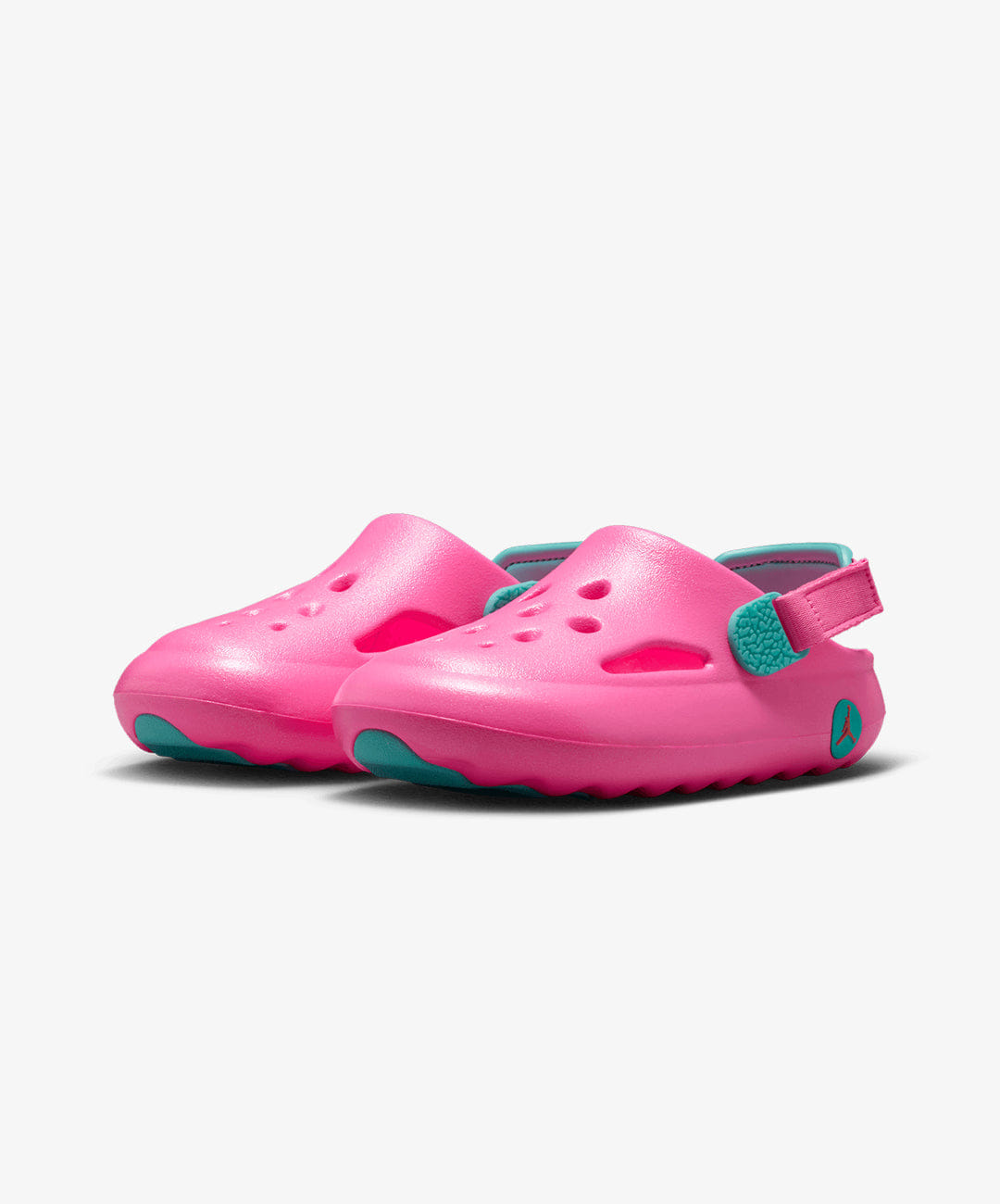 Air Jordan JORDAN | HYDRIP (PS) { PINK GLOW/LIGHT AQUA - HYPER ORANGE