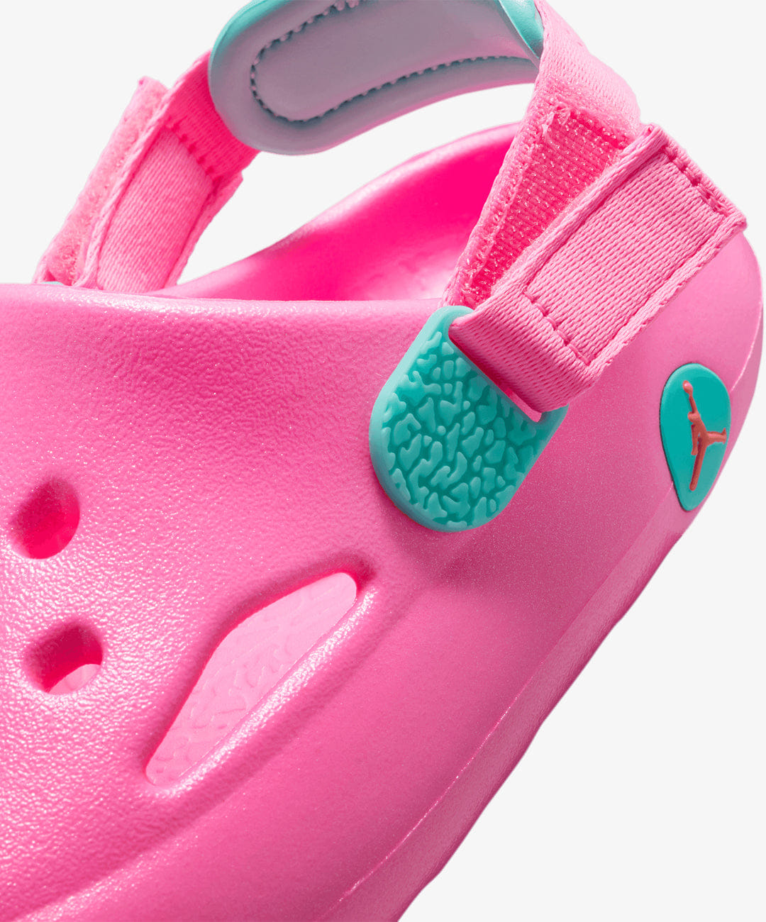 Air Jordan JORDAN | HYDRIP (PS) { PINK GLOW/LIGHT AQUA - HYPER ORANGE