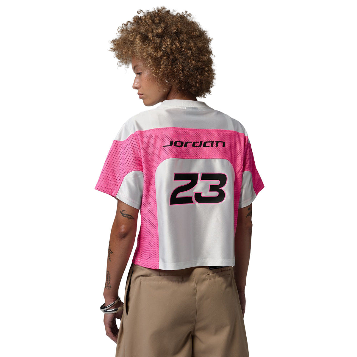 Air Jordan Jordan Flight Wmns Jersey WHITE/PINKSICLE/BLACK