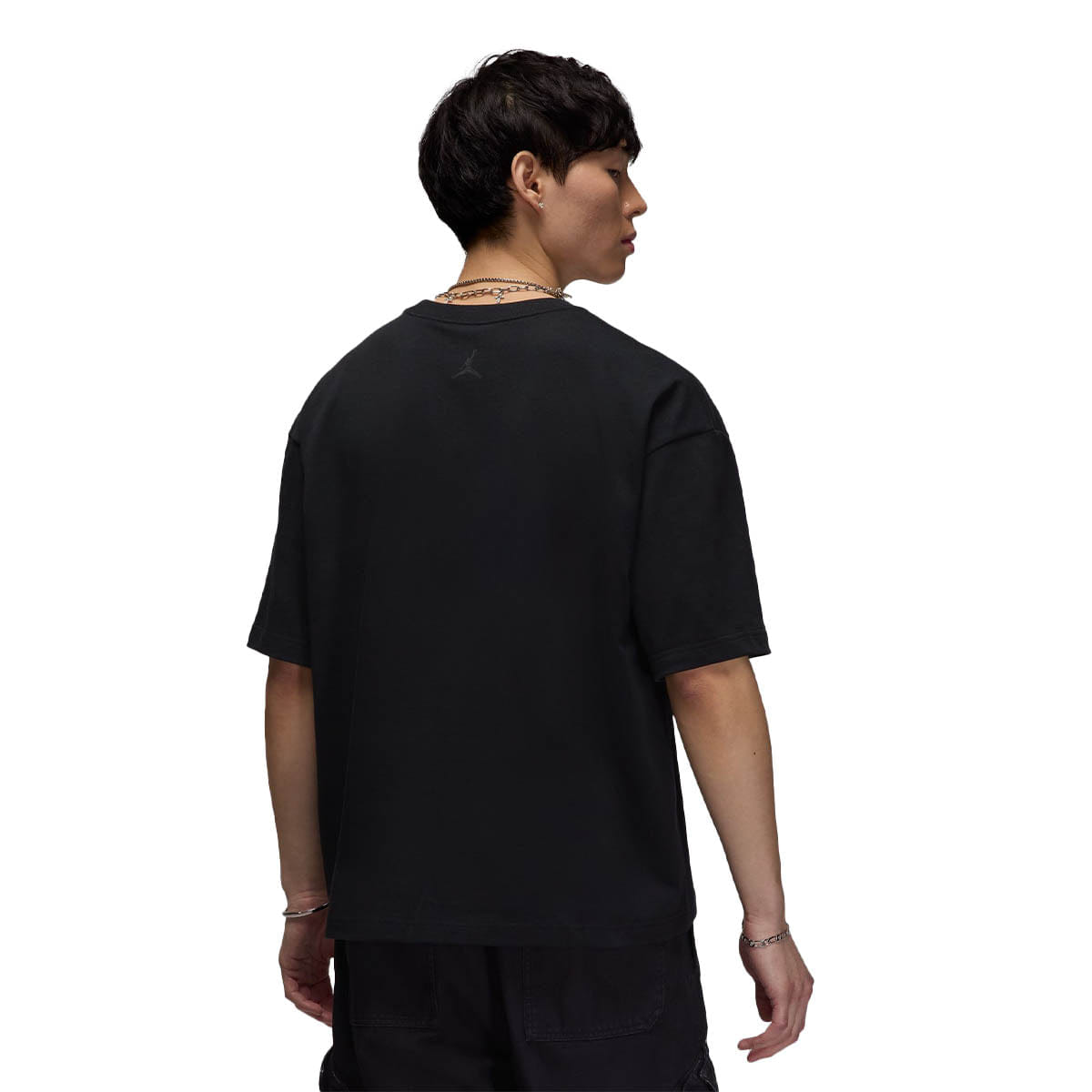Air Jordan Flight Essentials Boxy Short Sleeve Crew T - Shirt Black/Black