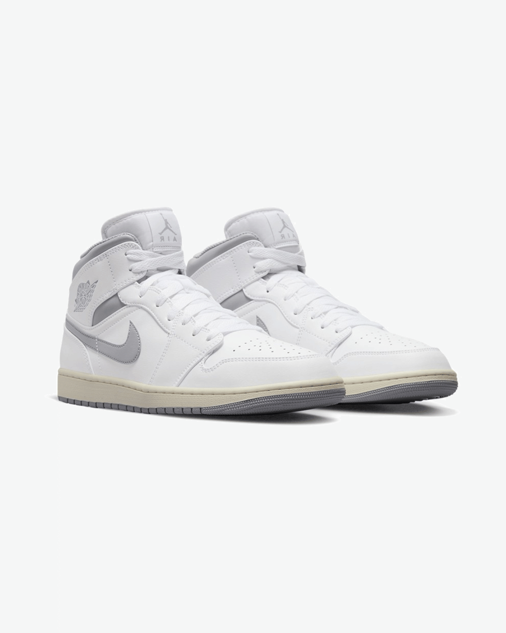 NIKE AIR JORDAN1 MID NEUTRAL GREY GS