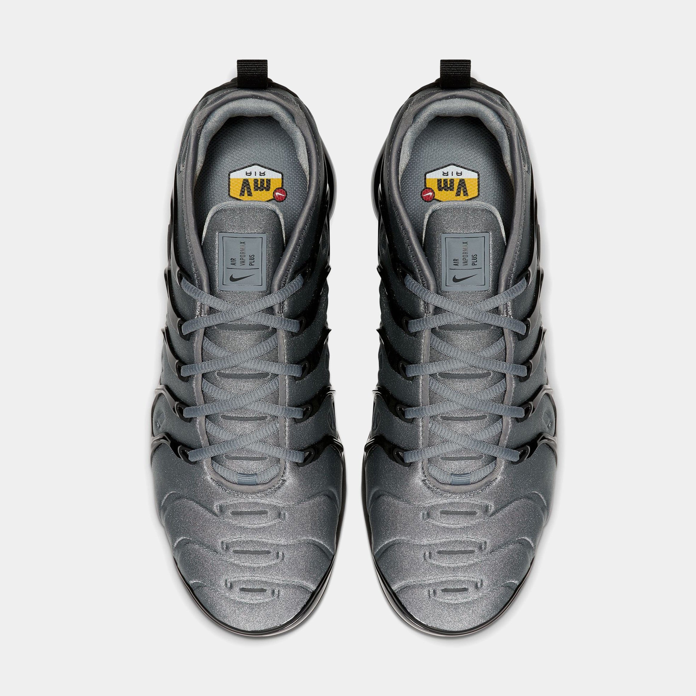 Nike Air VaporMax Plus Cool Grey Mens Running Shoes (Cool Grey/Black)
