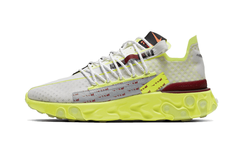Nike React Runner ISPA Platinum Tint Volt Glow