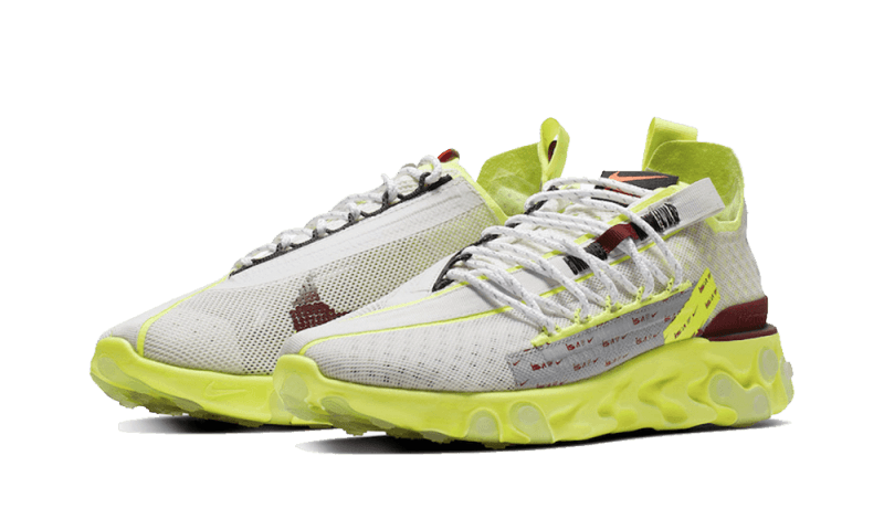 Nike React Runner ISPA Platinum Tint Volt Glow