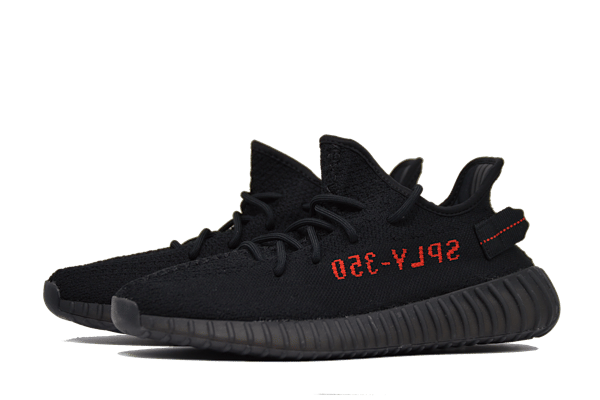 Yeezy 350V2 Black Red ييزي 350V2 أسود أحمر