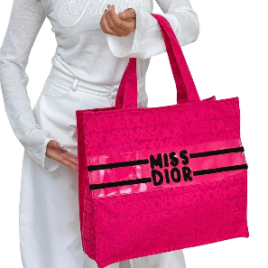 Dior Miss Dior Tote Bag - Dark Pink
