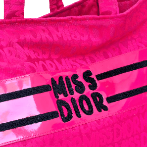 Dior Miss Dior Tote Bag - Dark Pink