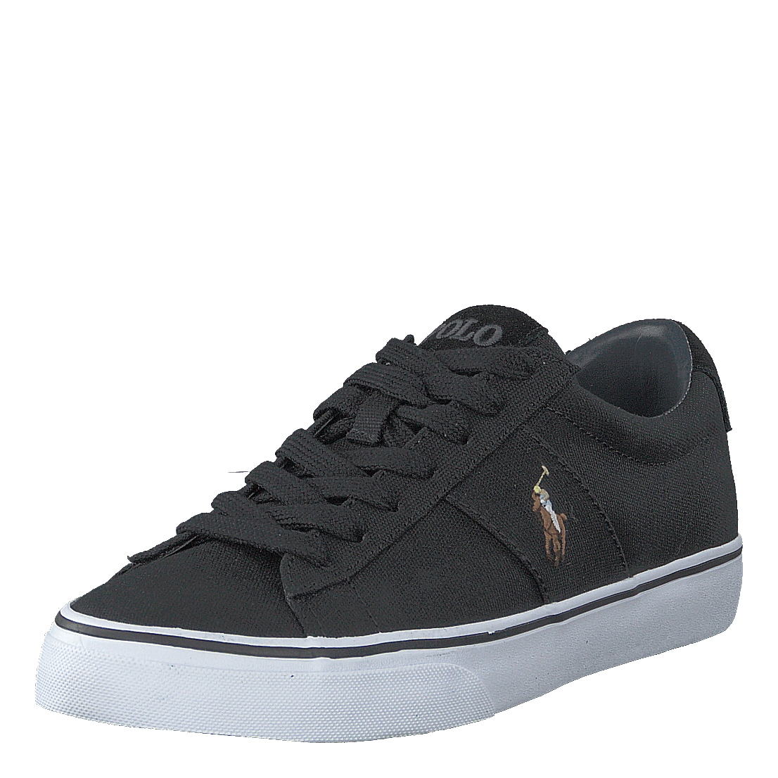 Polo Ralph Lauren Sayer Canvas Sneaker Black