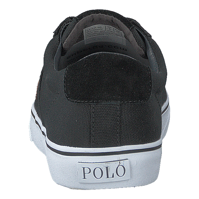 Polo Ralph Lauren Sayer Canvas Sneaker Black