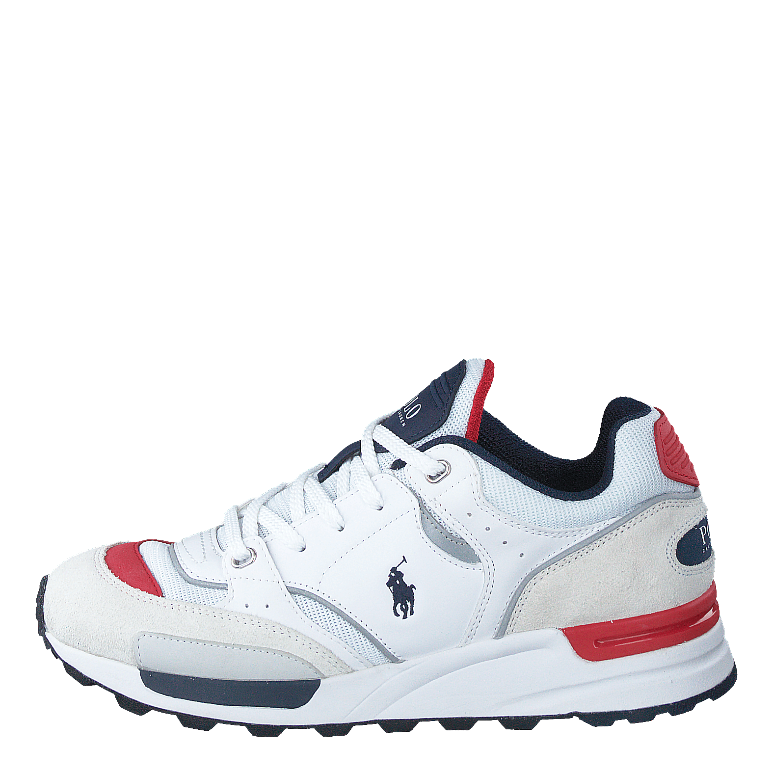 Polo Ralph Lauren Trackster 200 Sneaker Grey / Navy / White / Red