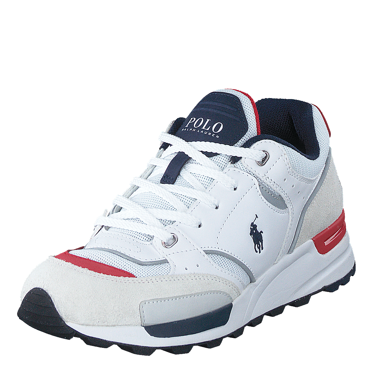 Polo Ralph Lauren Trackster 200 Sneaker Grey / Navy / White / Red