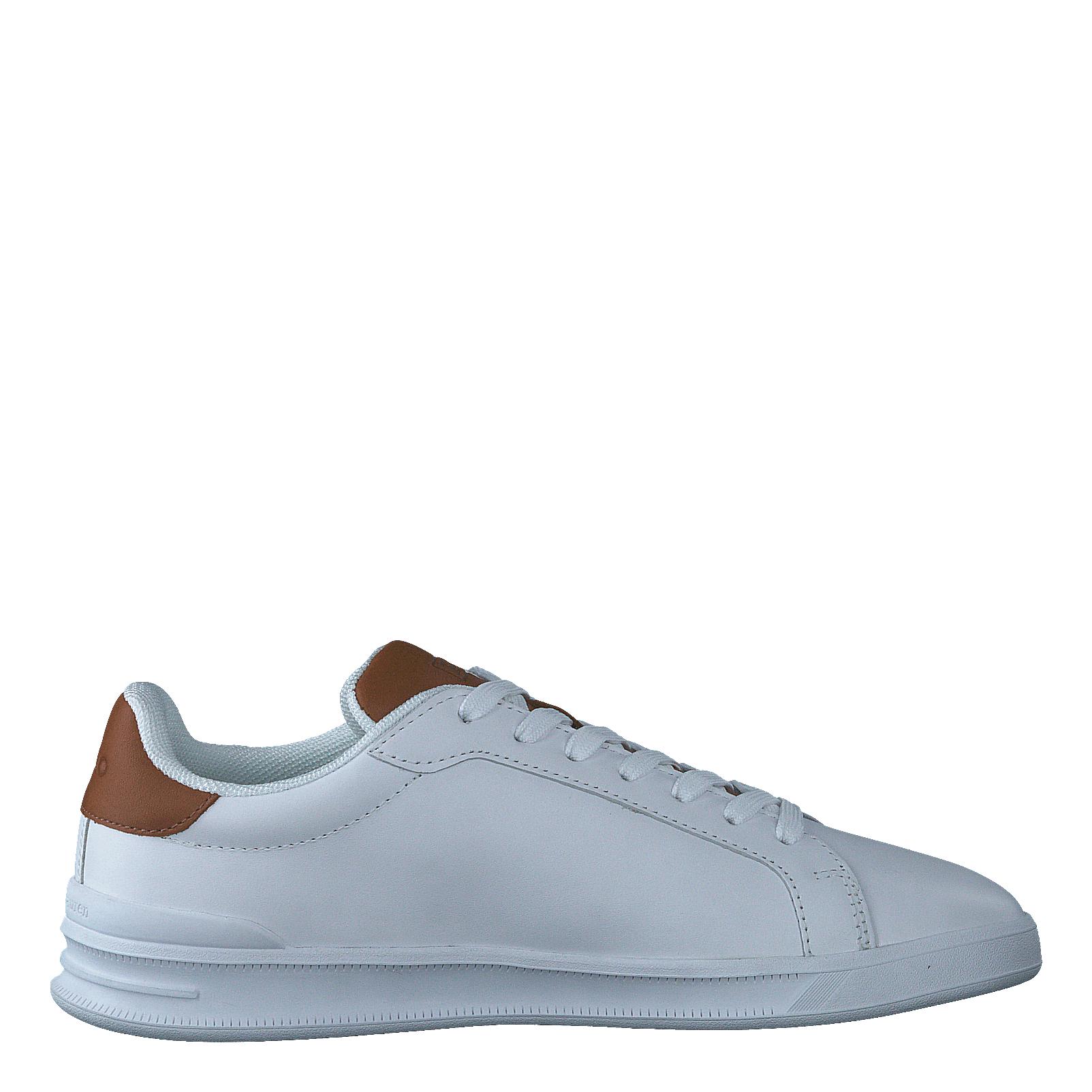 Polo Ralph Lauren Heritage Court II Leather Sneaker White / Tan