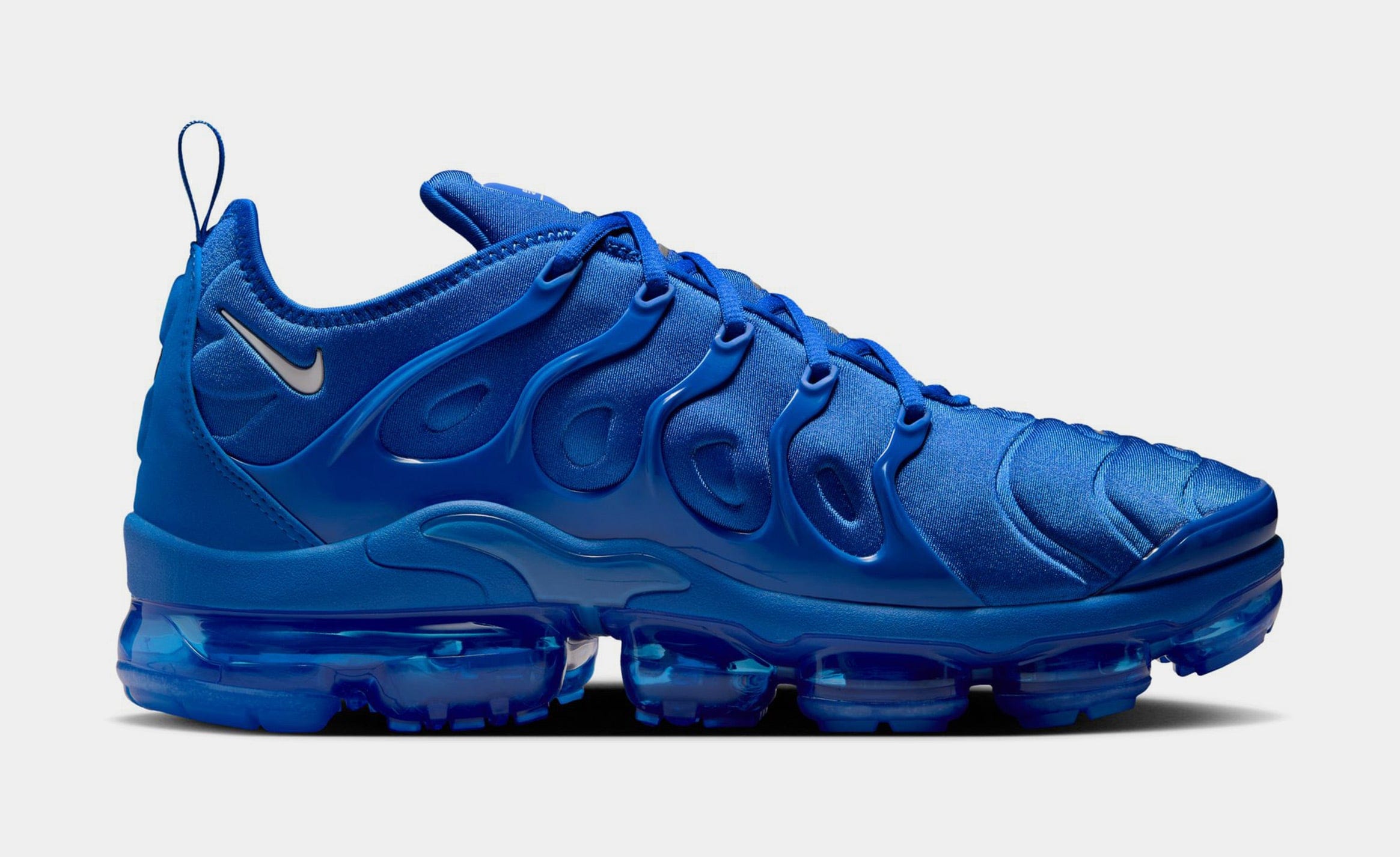 Nike Air Vapormax Plus Mens Running Shoes (Game Royal/Metallic Silver/White)