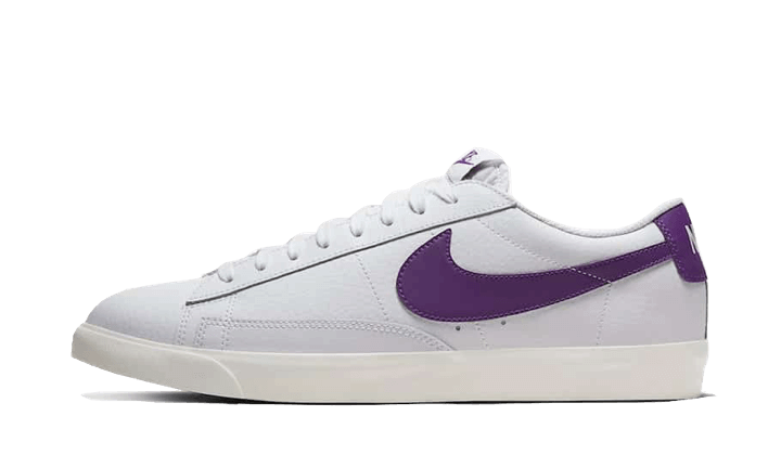 Nike Blazer Low Leather White Purple