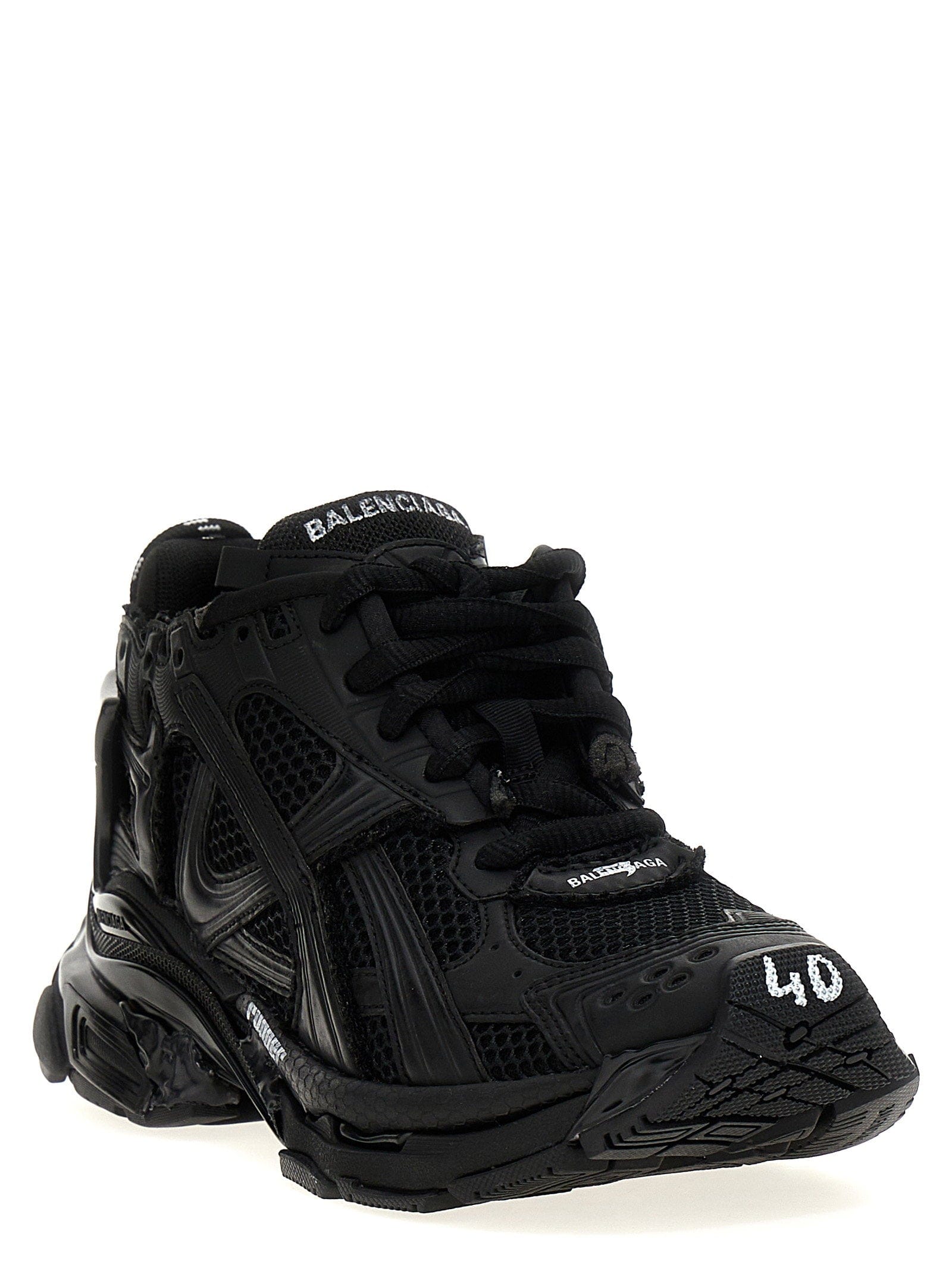 Balenciaga Runner Gradient Sneaker — Black