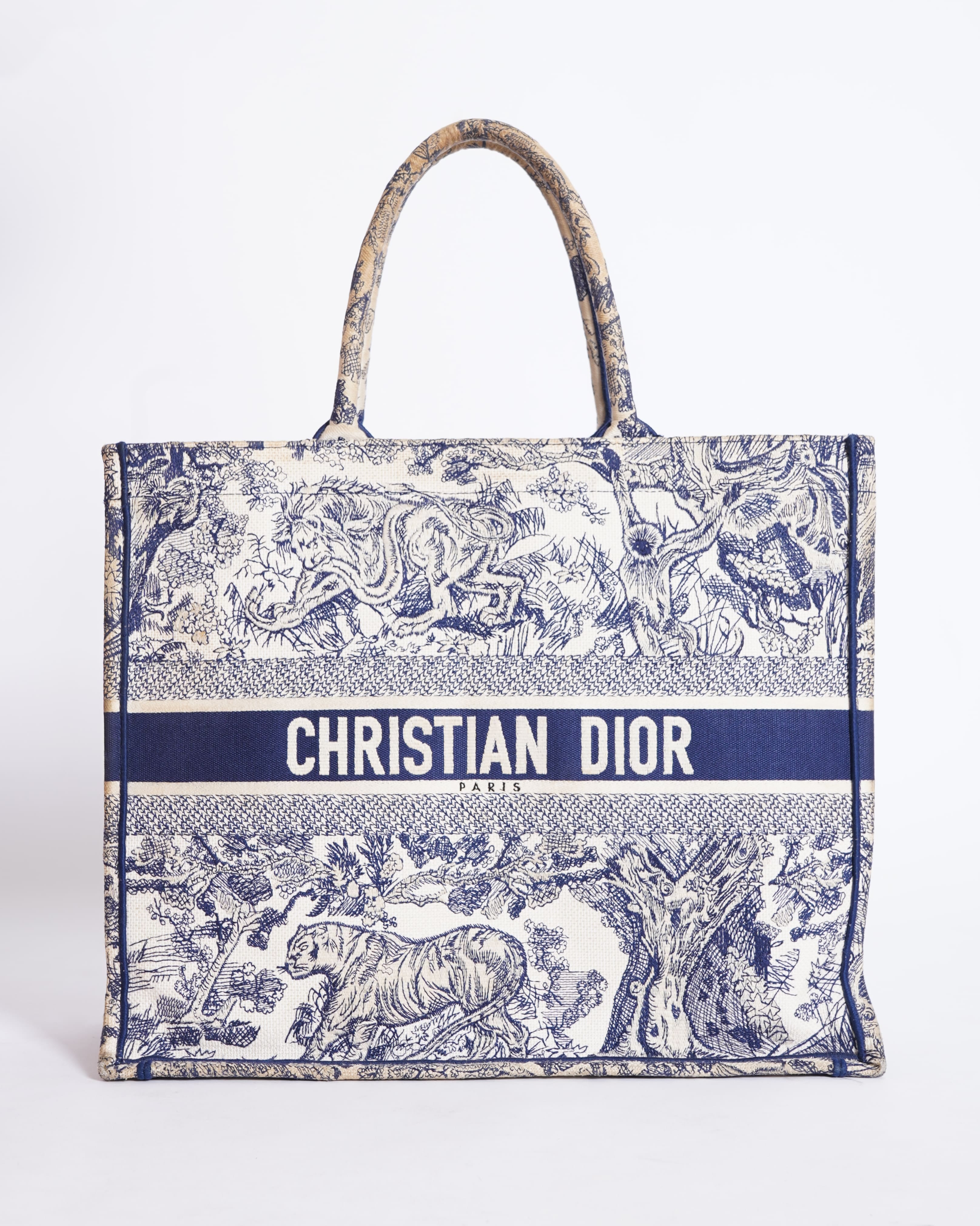 Dior Christian Dior Large Book Tote