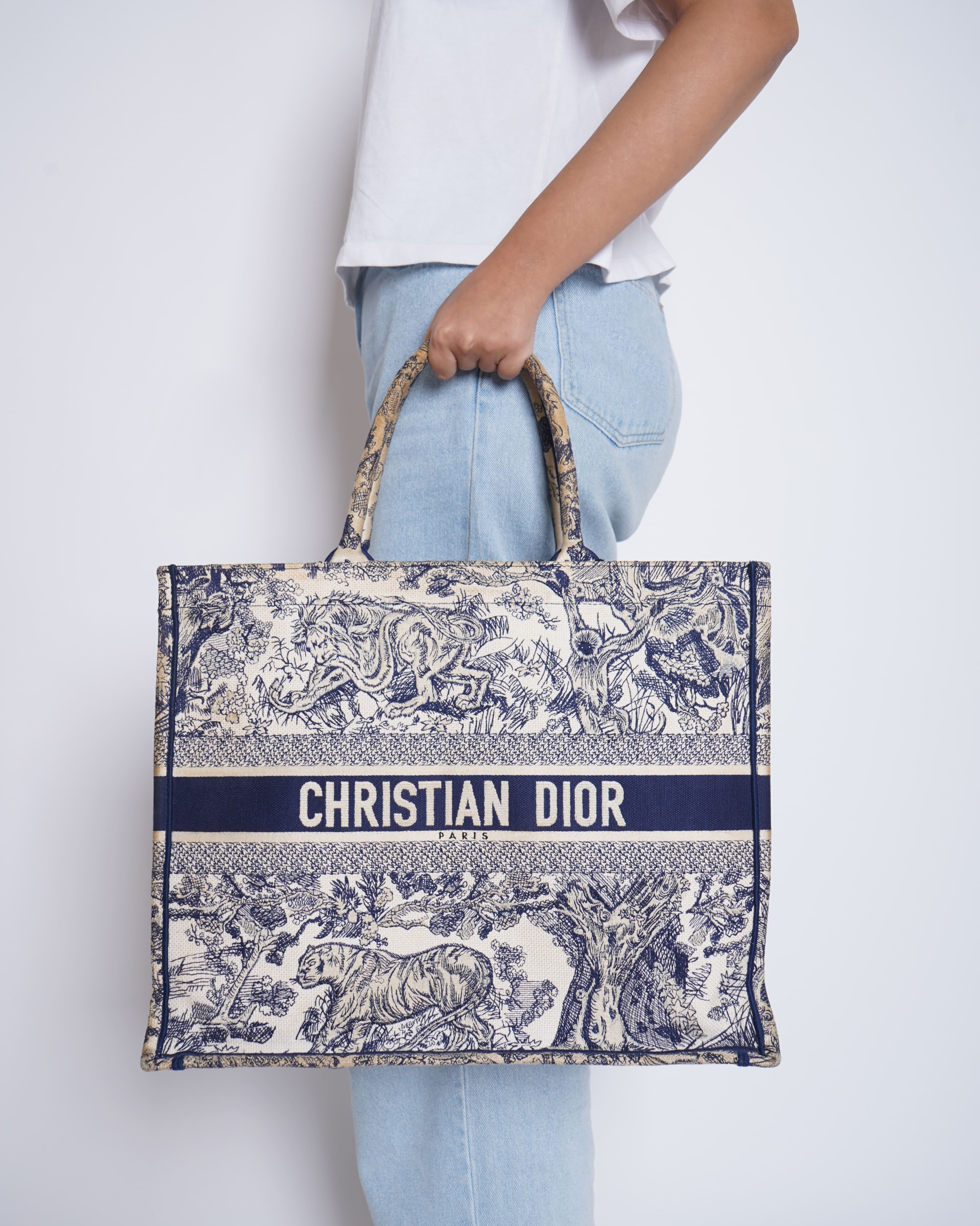 Dior Christian Dior Large Book Tote