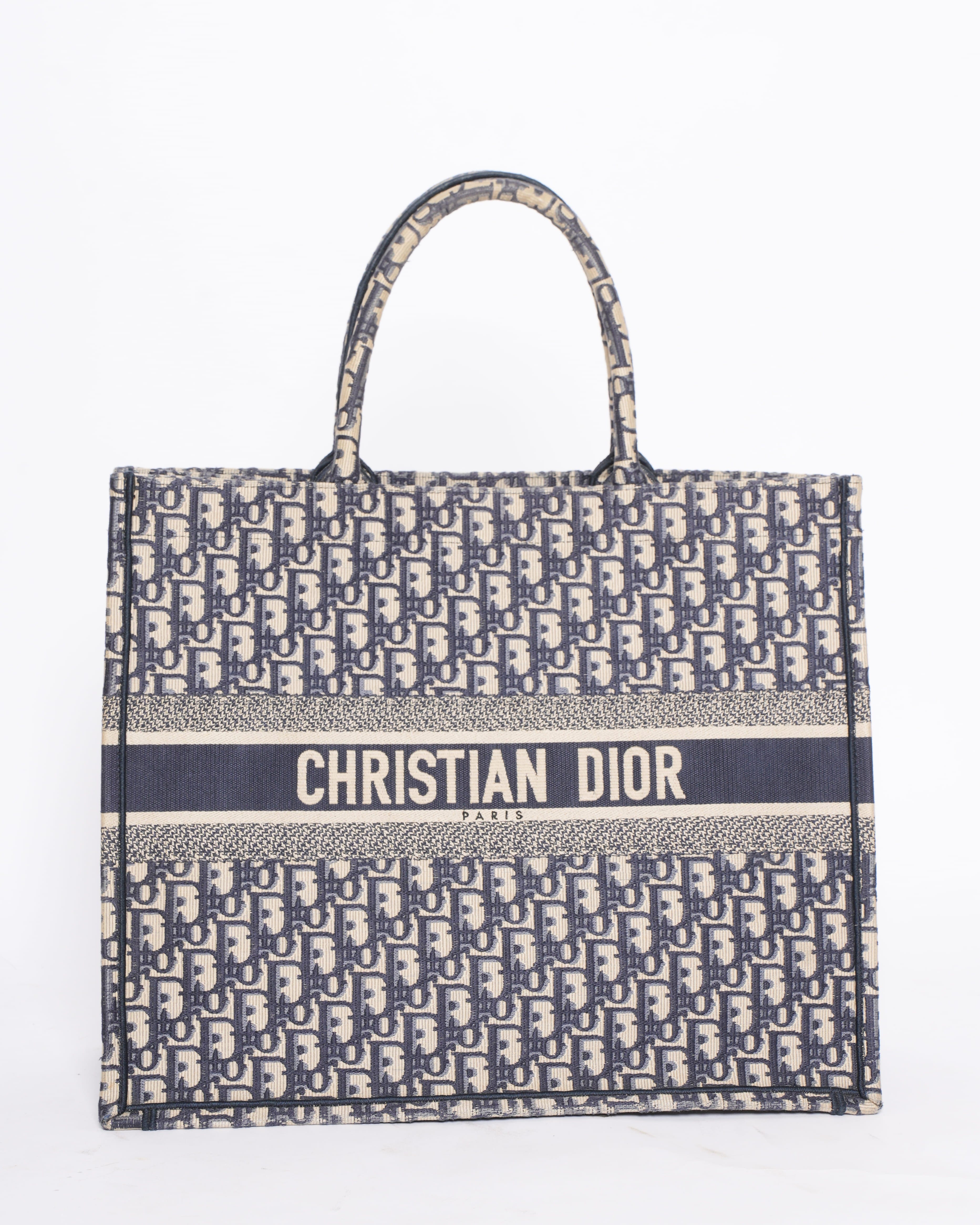 Dior New Christian Dior Large Book Tote Bag
