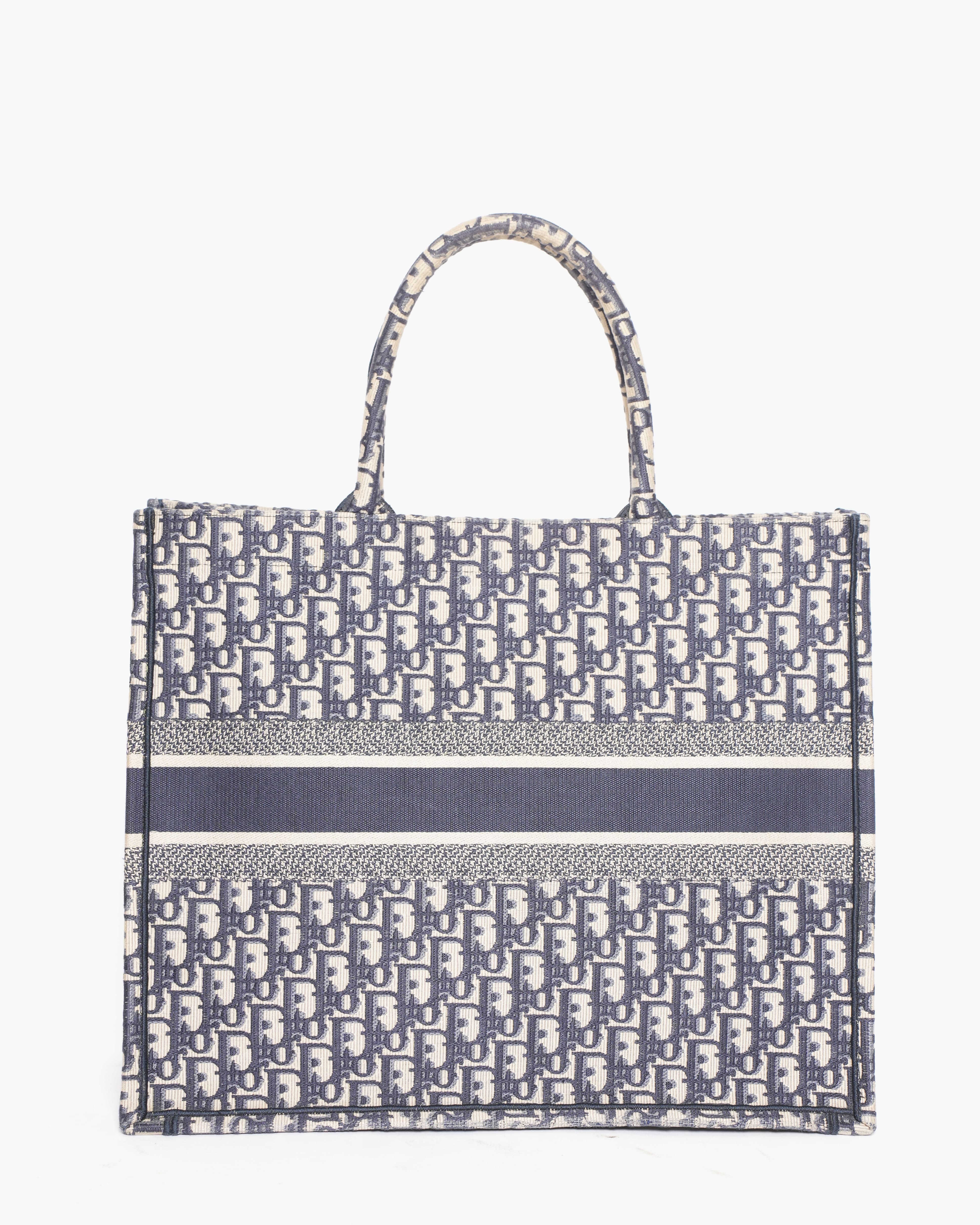 Dior New Christian Dior Large Book Tote Bag
