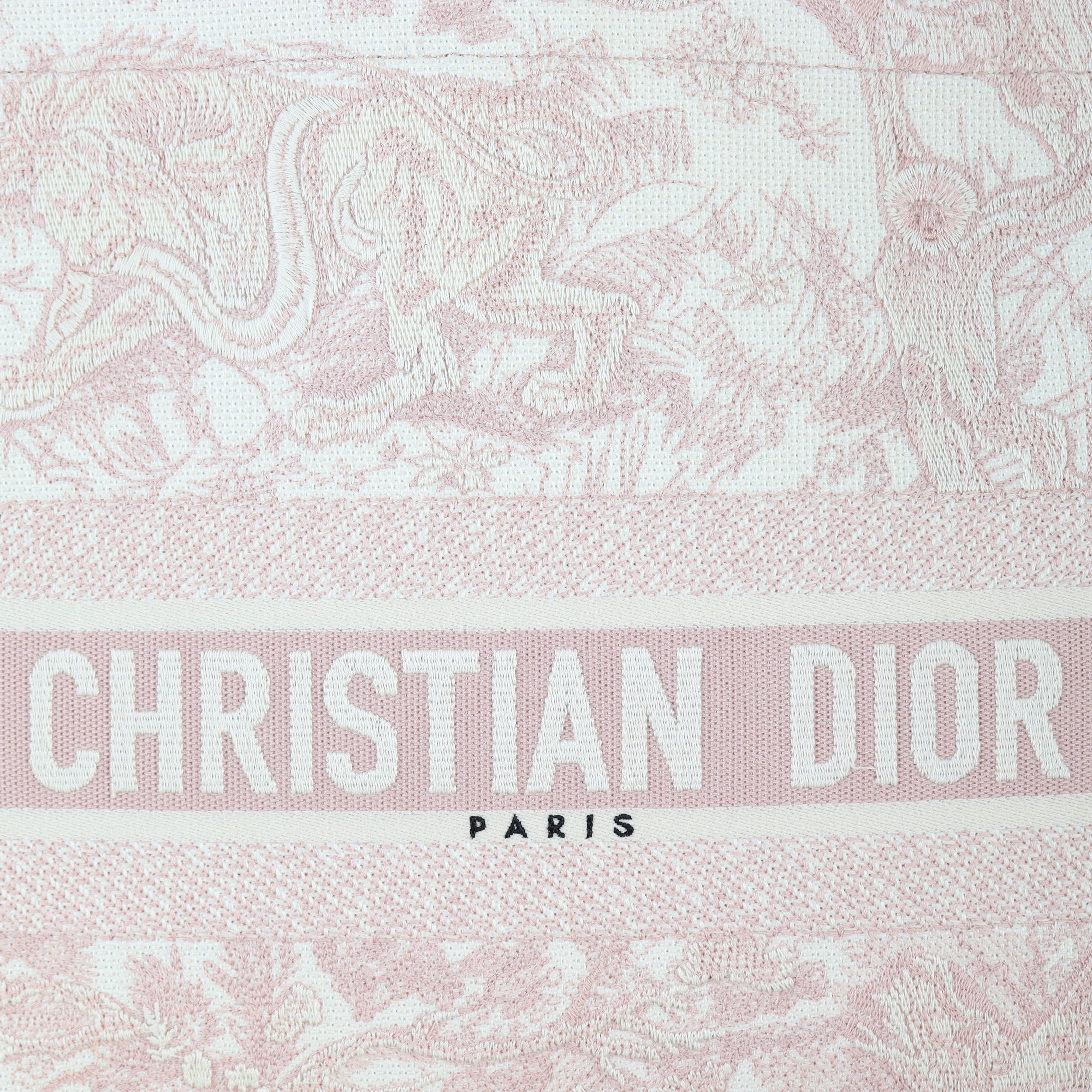 Dior Book Tote Large Toile de Jouy