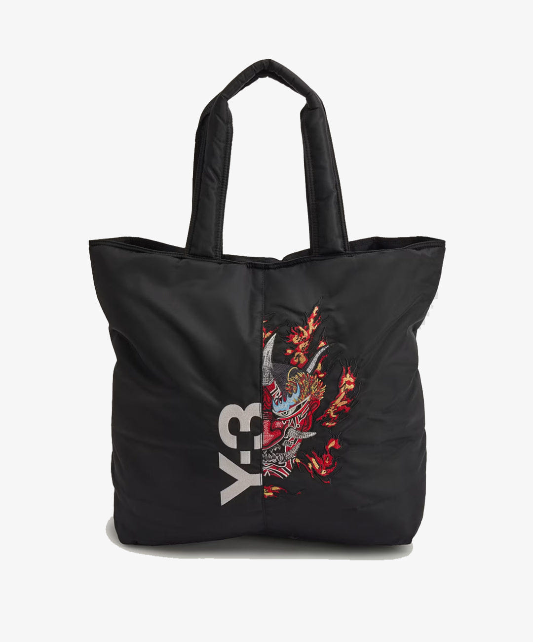 ADIDAS ORIGINALS | x Y - 3 GRAPHIC TOTE BAG { BLACK