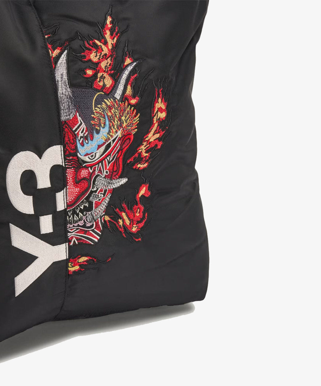 ADIDAS ORIGINALS | x Y - 3 GRAPHIC TOTE BAG { BLACK
