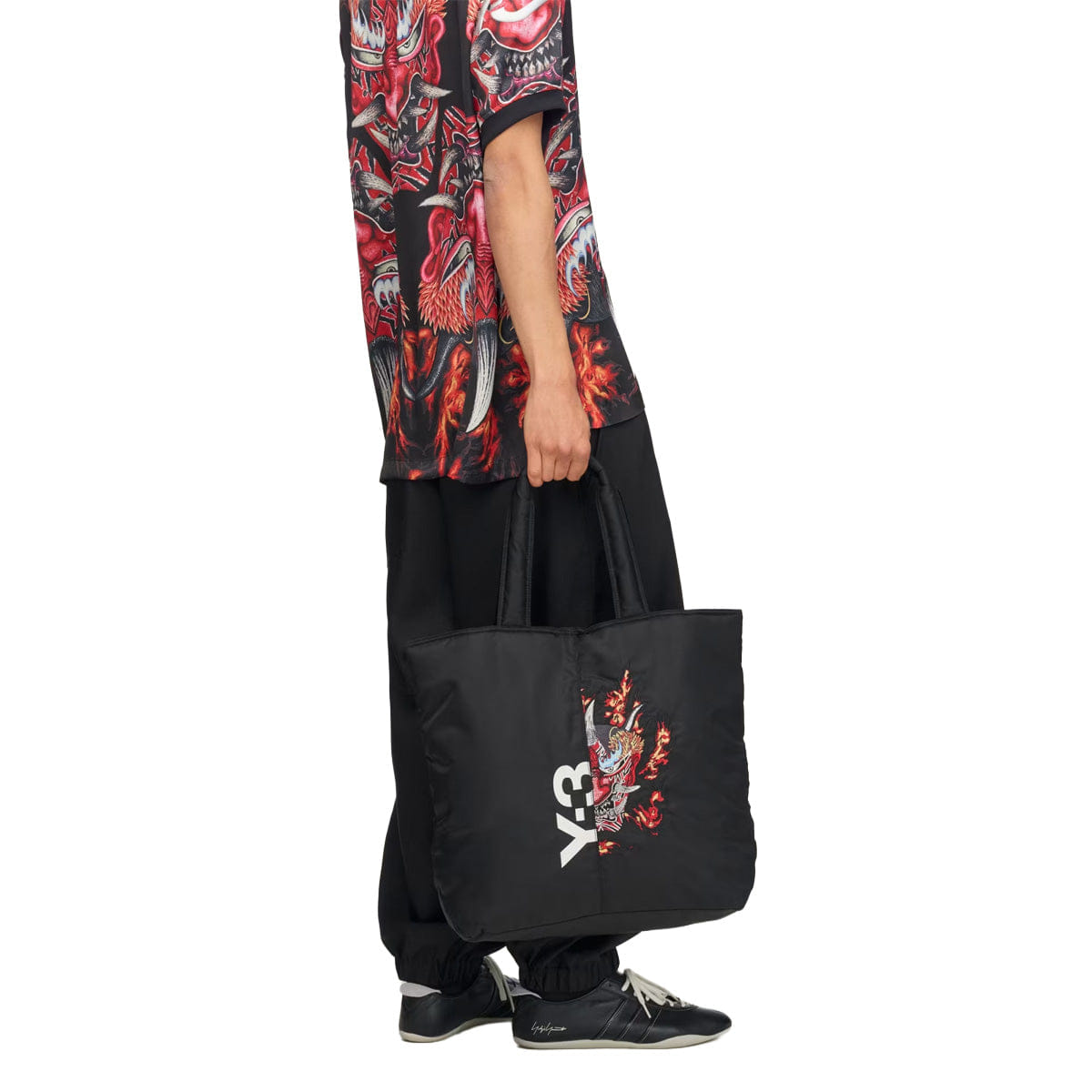 adidas Y - 3 GRAPHIC TOTE BAG Black