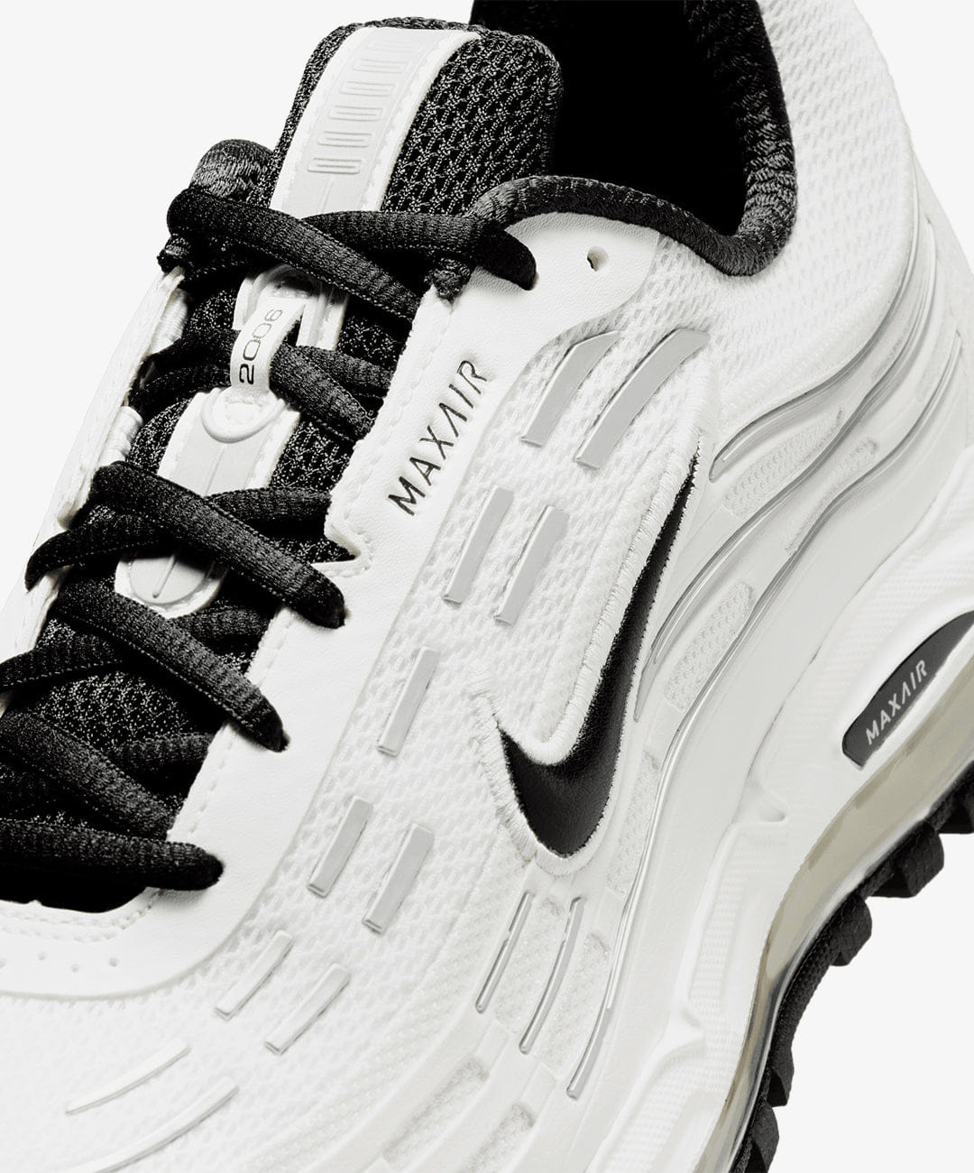 Nike | AIR MAX TL 2.5 { WHITE/BLACK - METALLIC SILVER