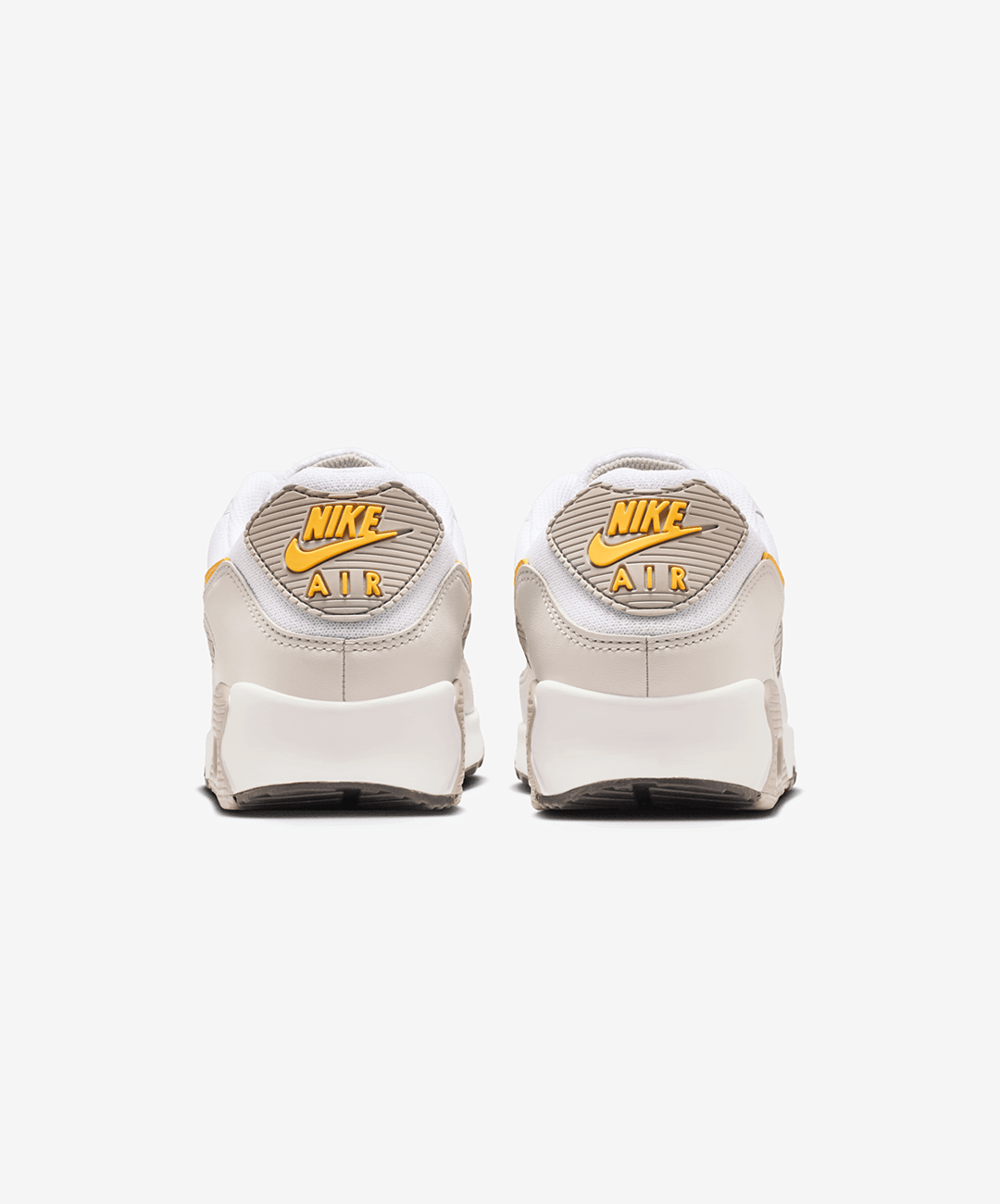 Nike | AIR MAX 90 { WHITE/LASER ORANGE - COLLEGE GREY