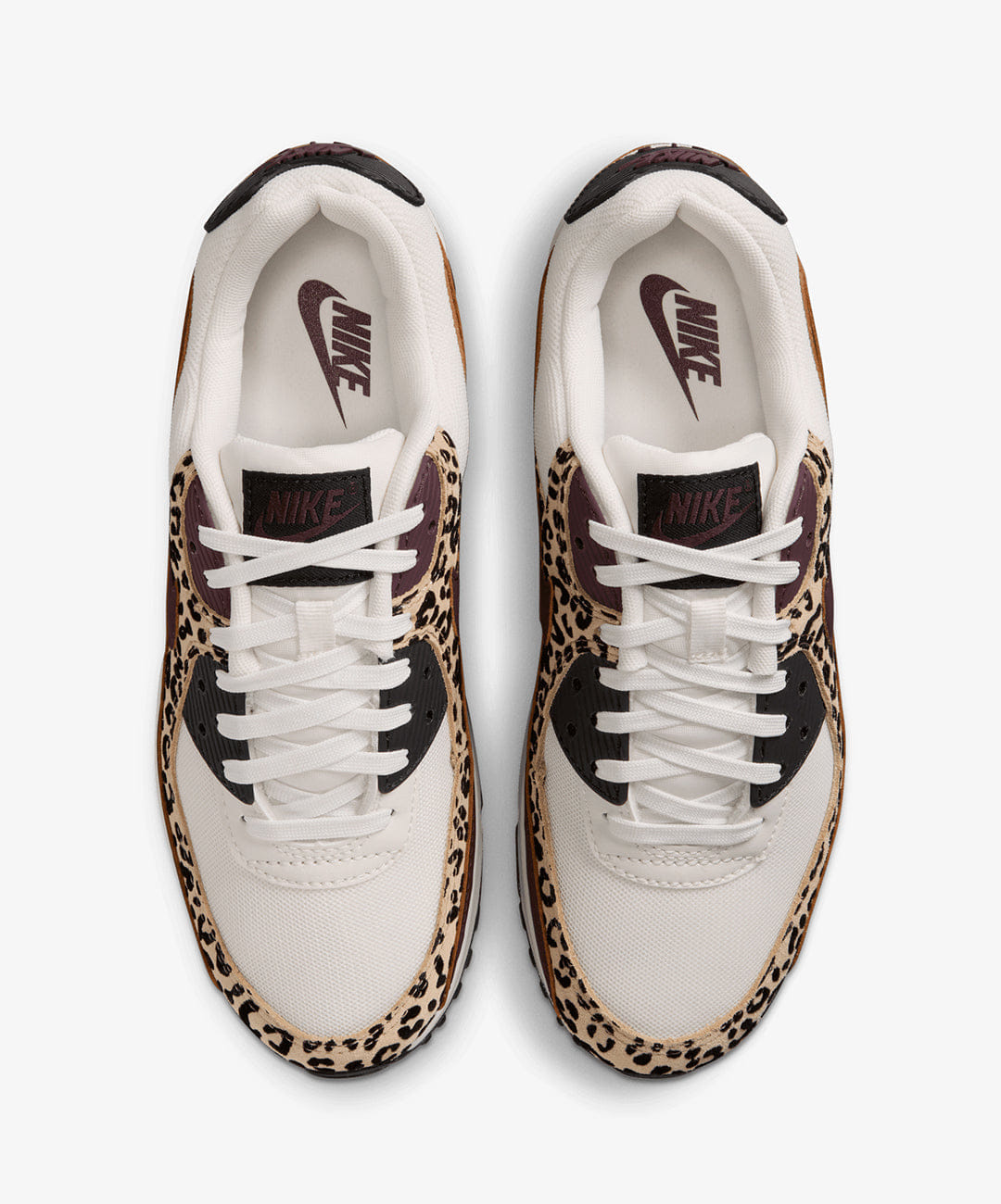 Nike | AIR MAX 90 { SAIL/BURGUNDY CRUSH - BLACK