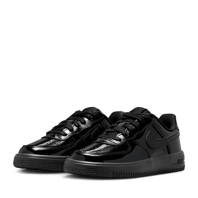 Nike Force 1 Low Patent Leather (PS) - Black/Black