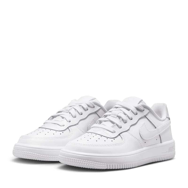 Nike Force 1 Low Patent Leather (PS) - White/White