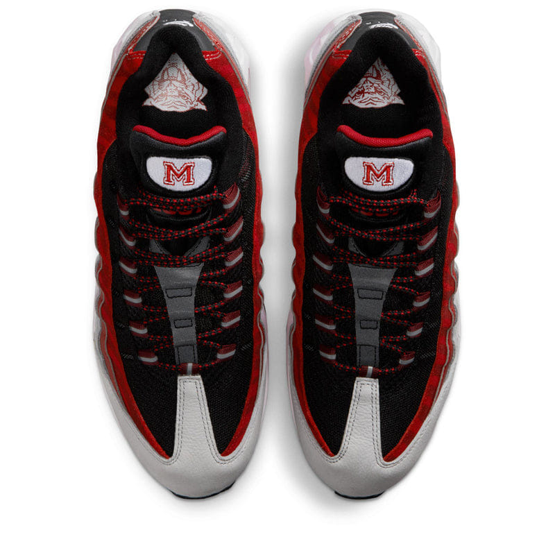Nike Air Max 95 Morehouse Yardrunners - Dark Team Red/Varsity Red