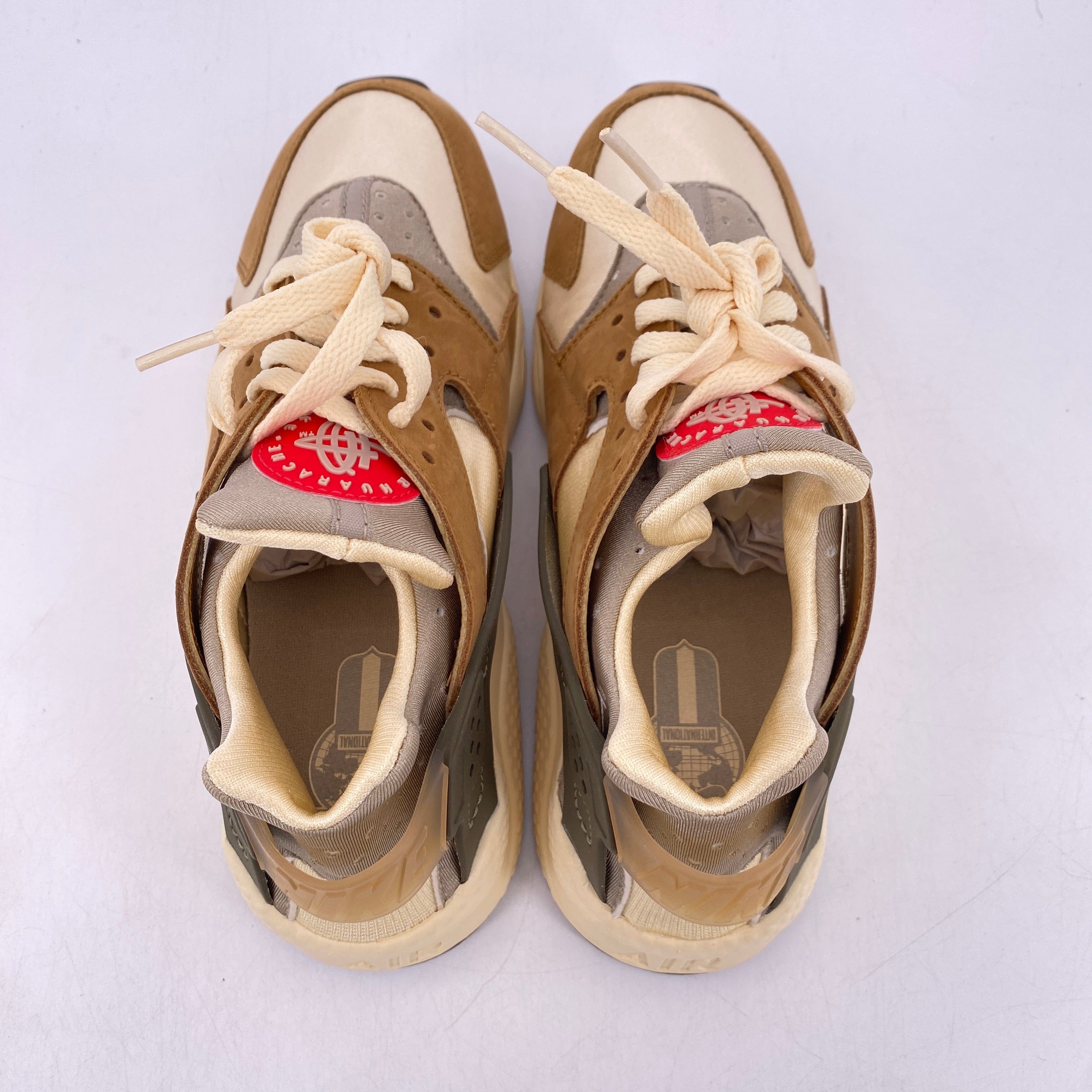Nike Air Huarache Stussy Desert Oak 2021 New Size 7.5