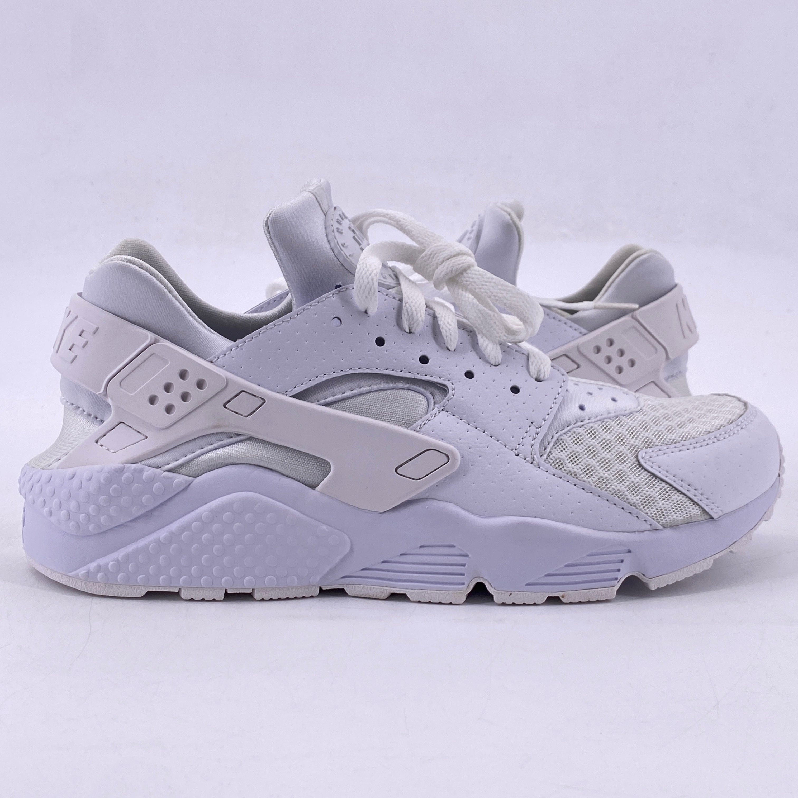 Nike Air Huarache White Platinum 2014 New Size 8.5