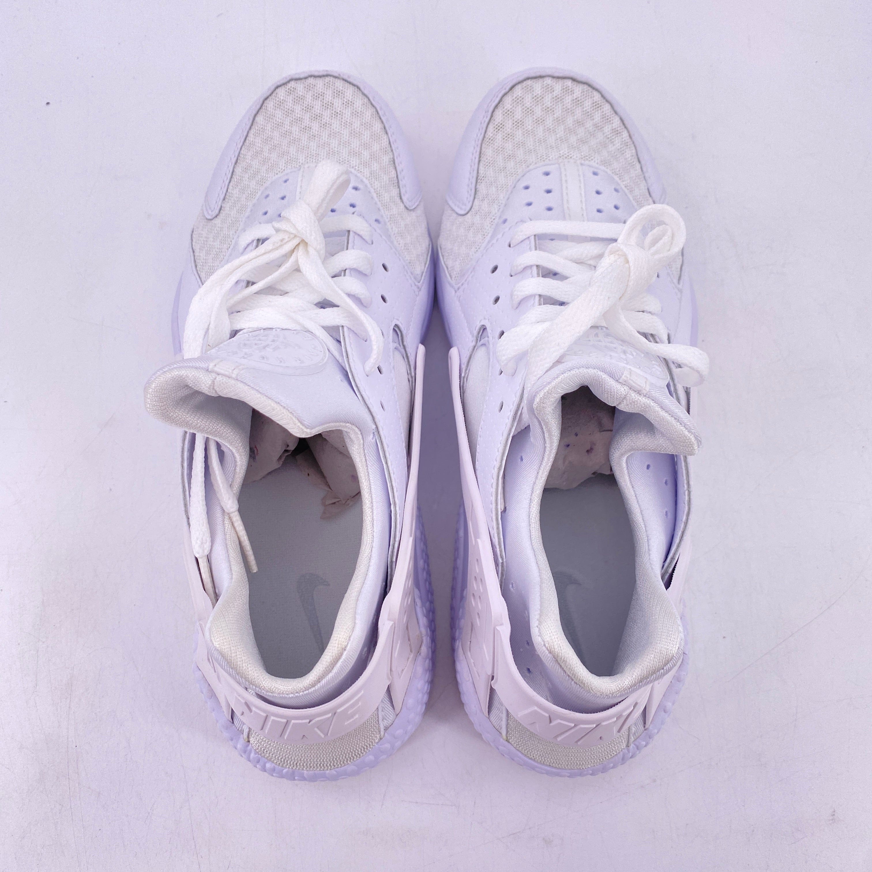 Nike Air Huarache White Platinum 2014 New Size 8.5