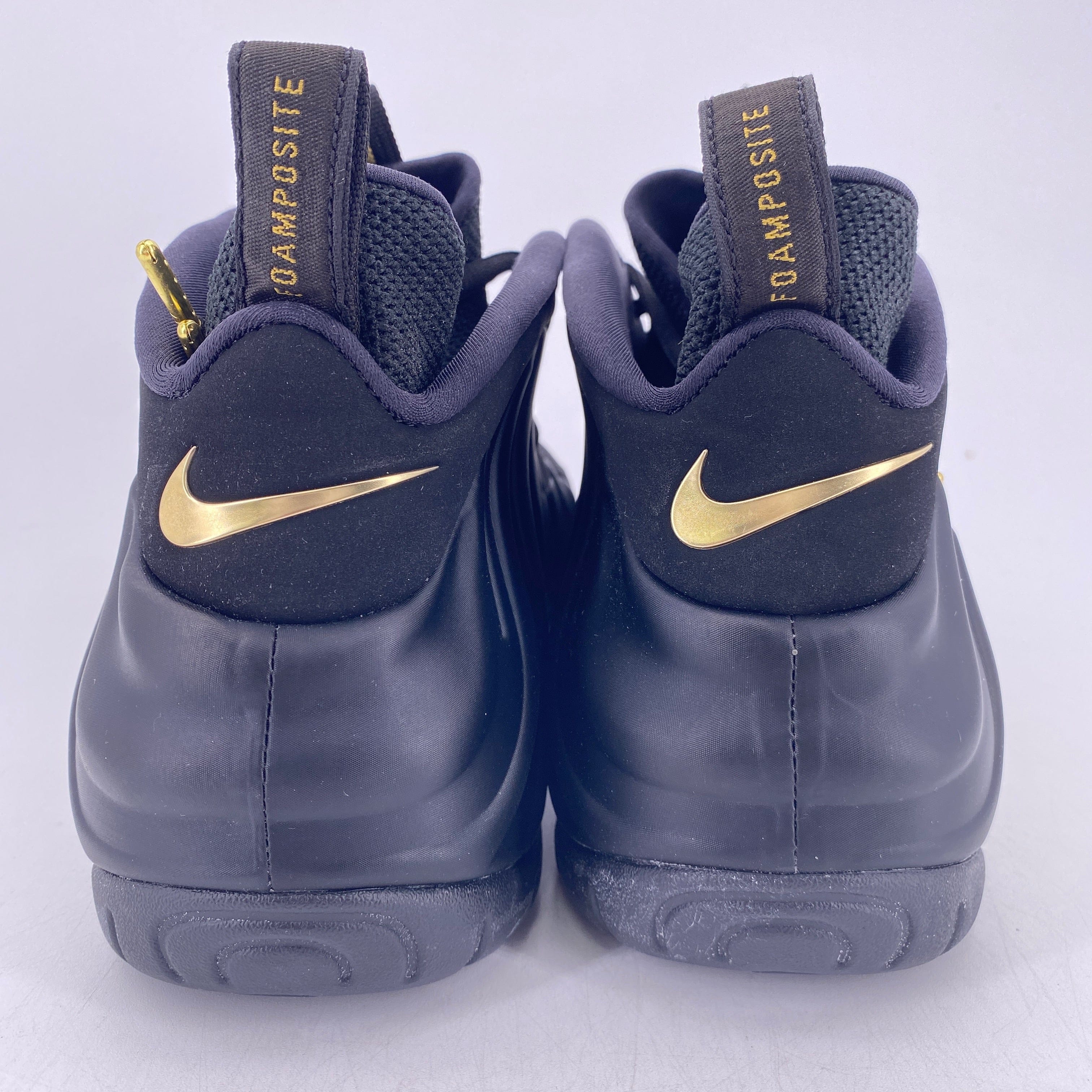 Nike Air Foamposite Pro Black Metallic Gold 2018 New Size 13