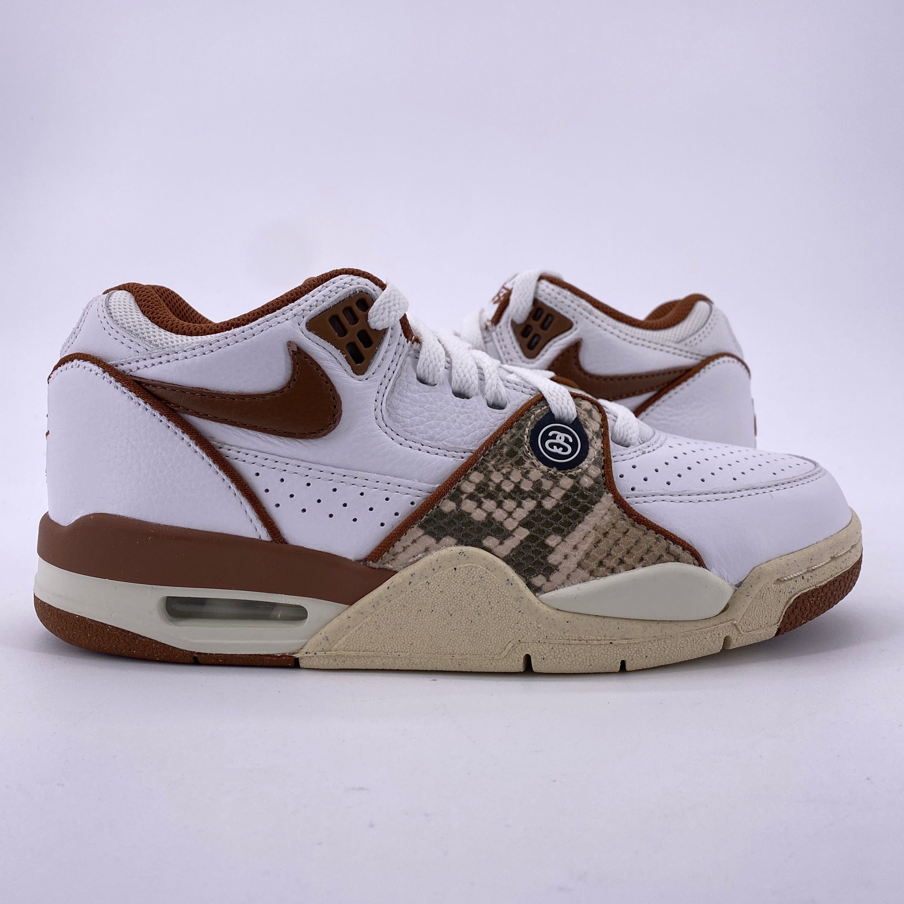 Nike Air Flight '89 Low SP Stussy Pecan 2023 New Size 5