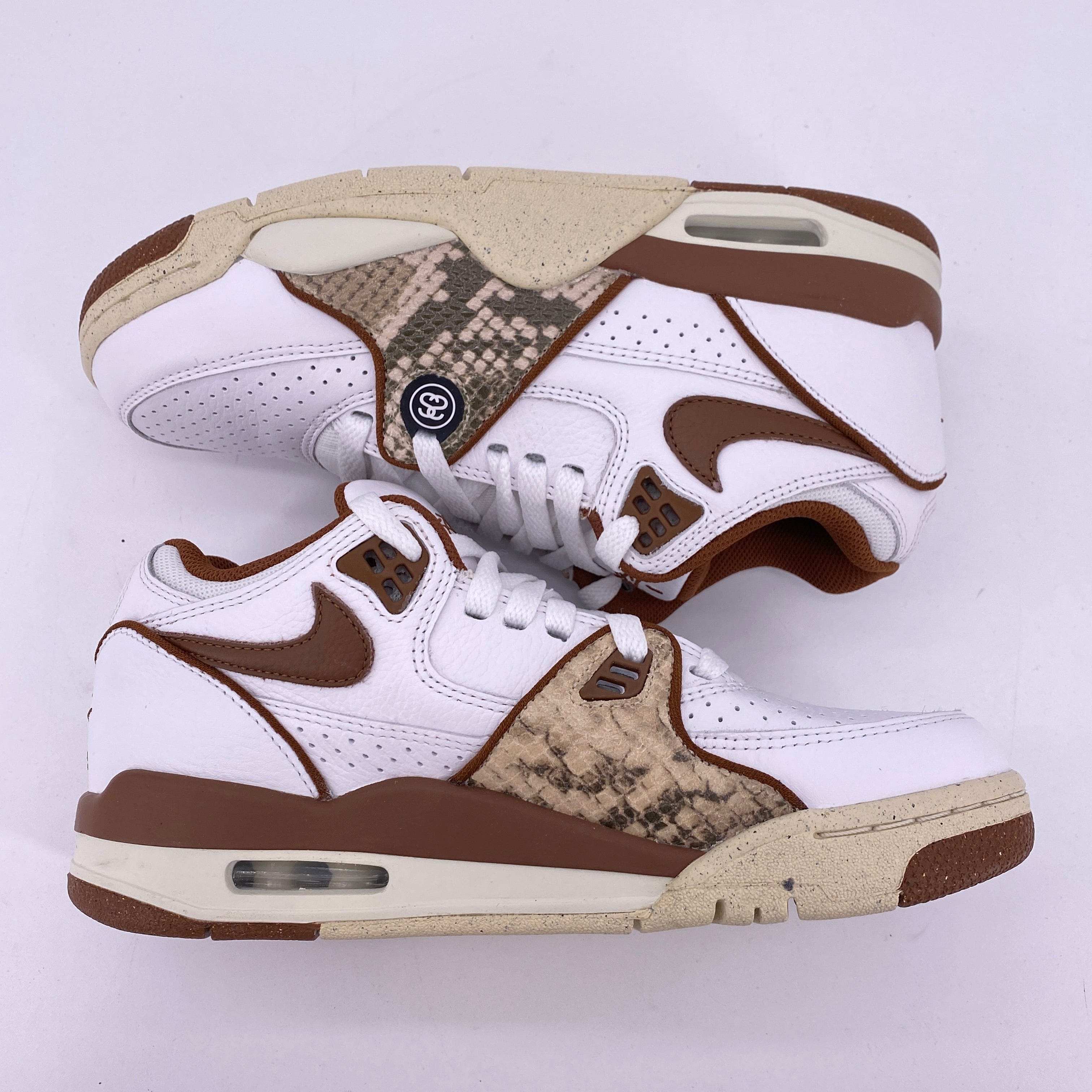 Nike Air Flight '89 Low SP Stussy Pecan 2023 New Size 5