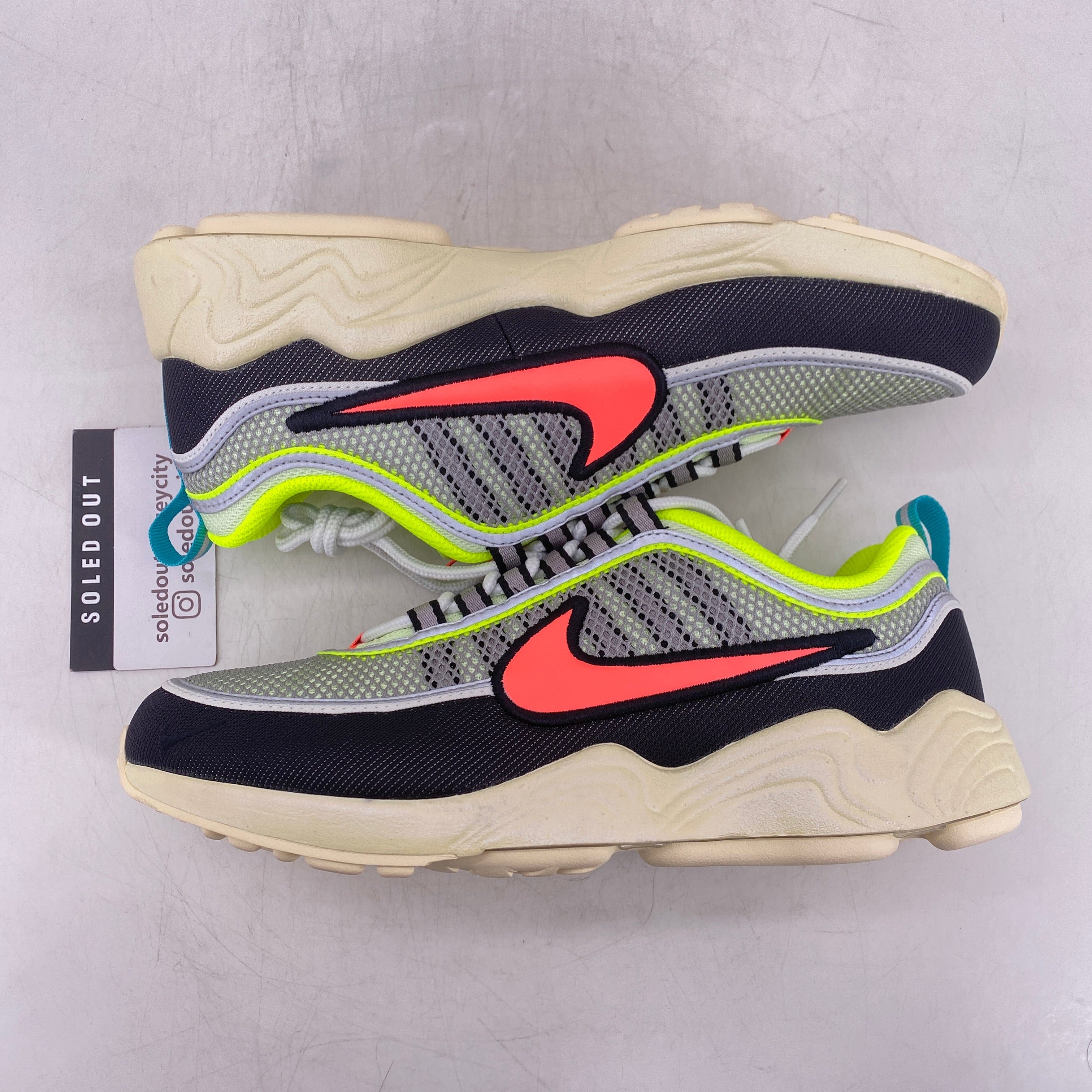 Nike Air Zoom Spiridon Barely Volt Hot Punch 2025 New Size 8