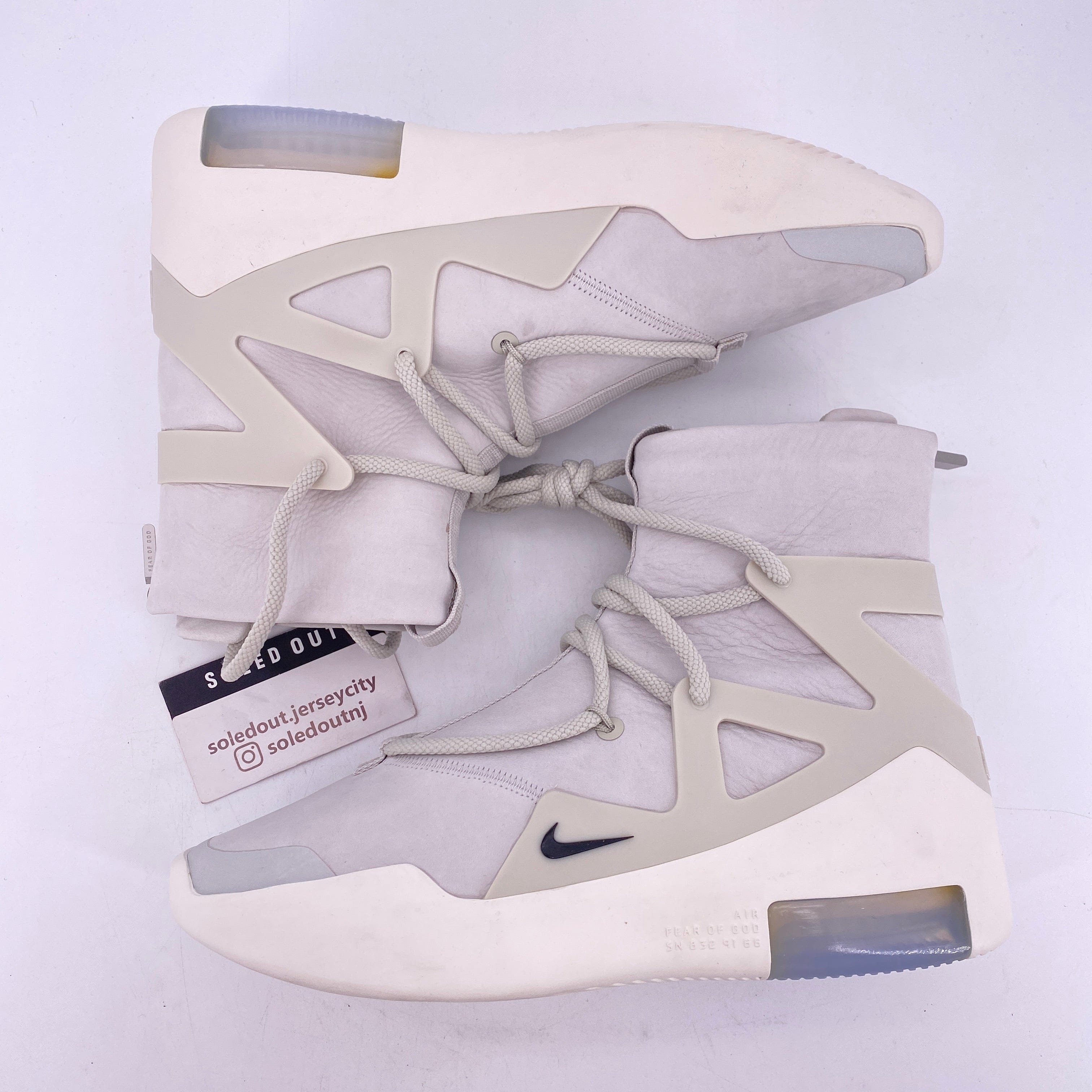 Nike Air Fear of God 1 Light Bone 2019 New Size 8