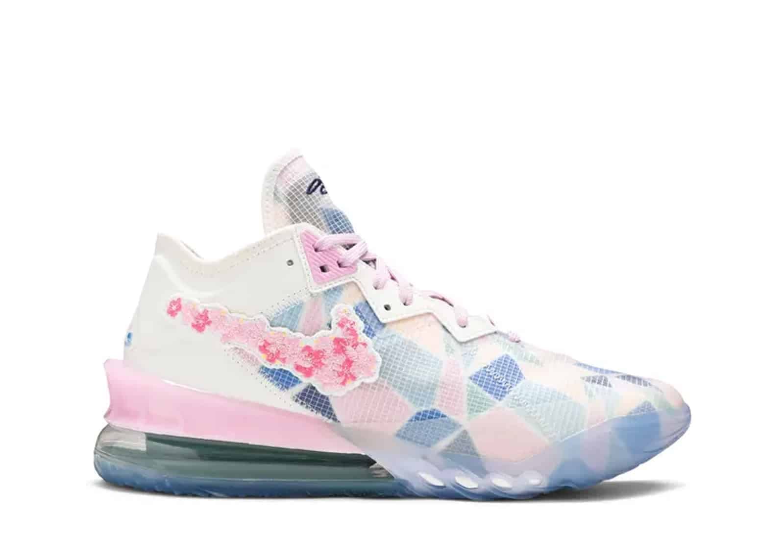 Nike LeBron 18 Low atmos Cherry Blossom