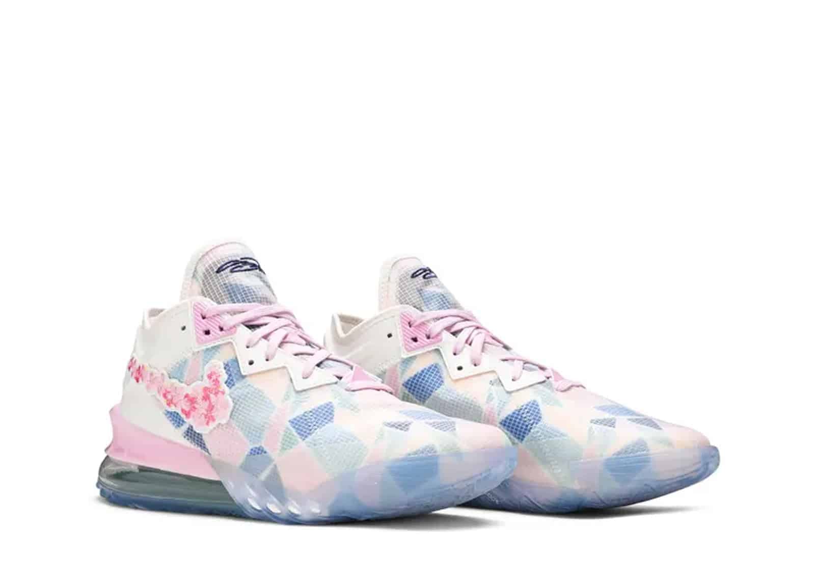 Nike LeBron 18 Low atmos Cherry Blossom