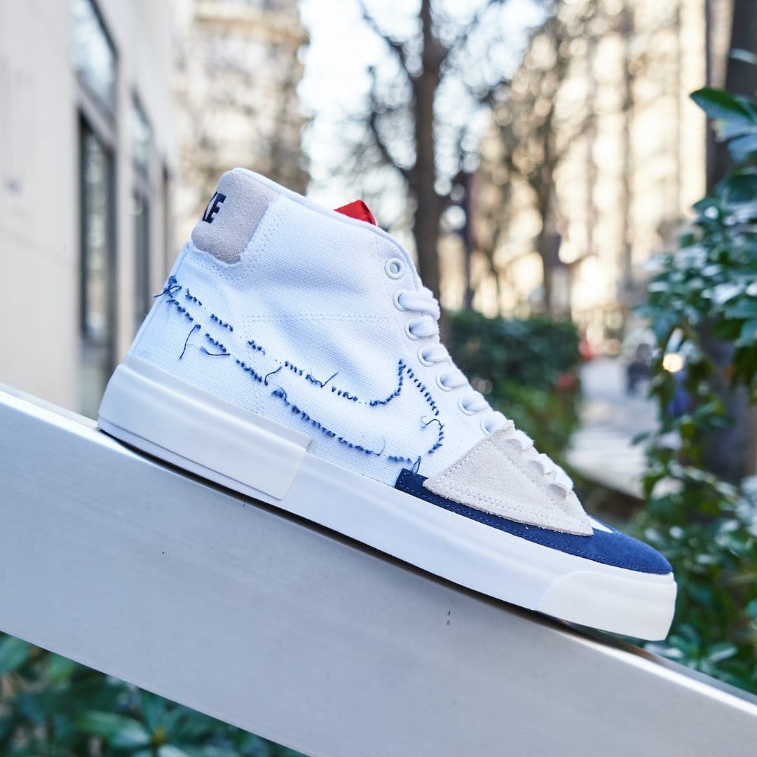 Nike Blazer SB Mid Edge Hack Pack White