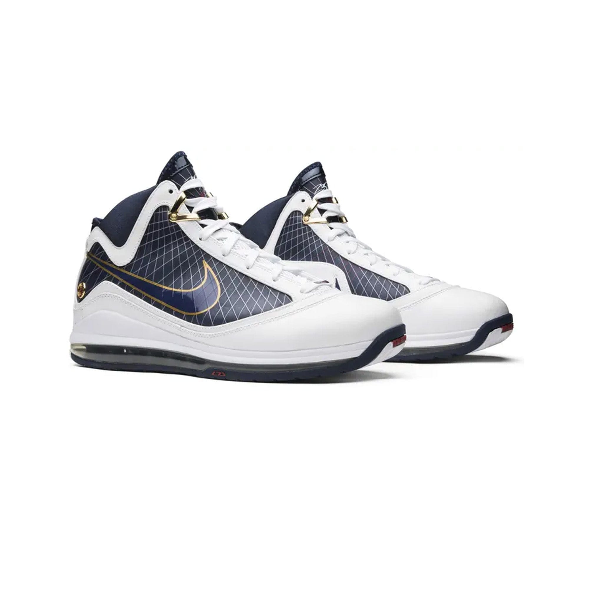 Nike LeBron 7 White / Midnight Navy (2009)