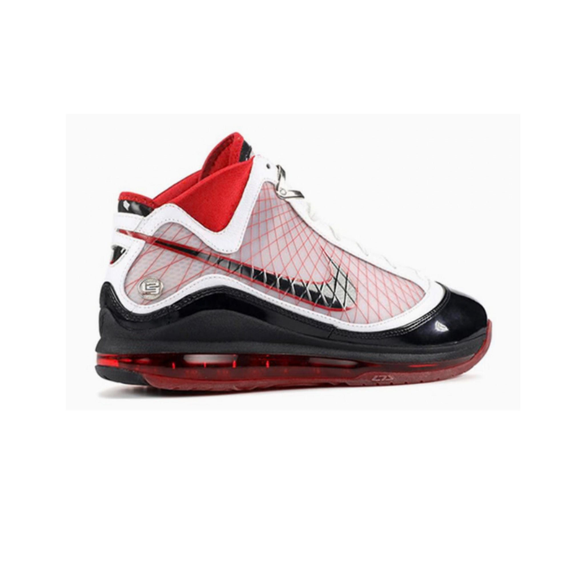 Nike LeBron 7 White/Black - Varsity Red (2009)