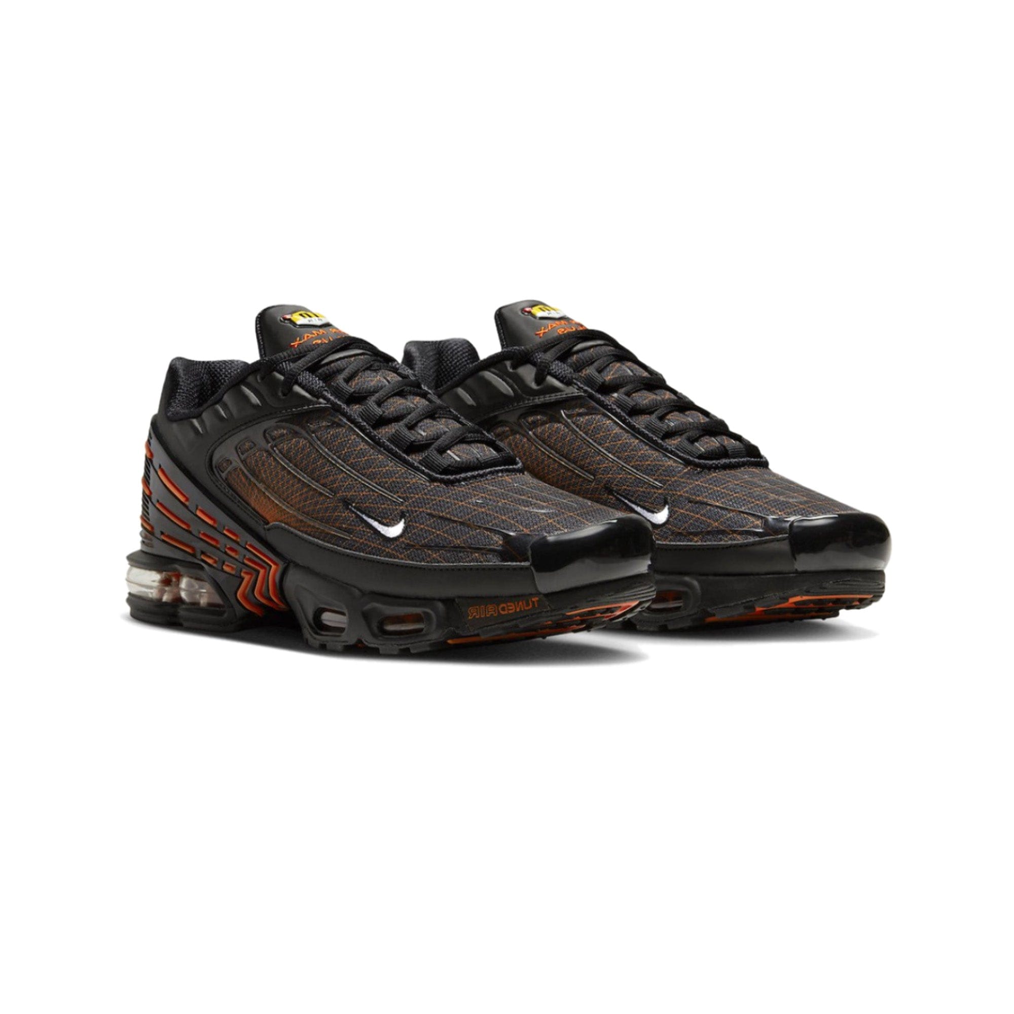 Nike Air Max Plus 3 Black Orange Spirograph (2022)
